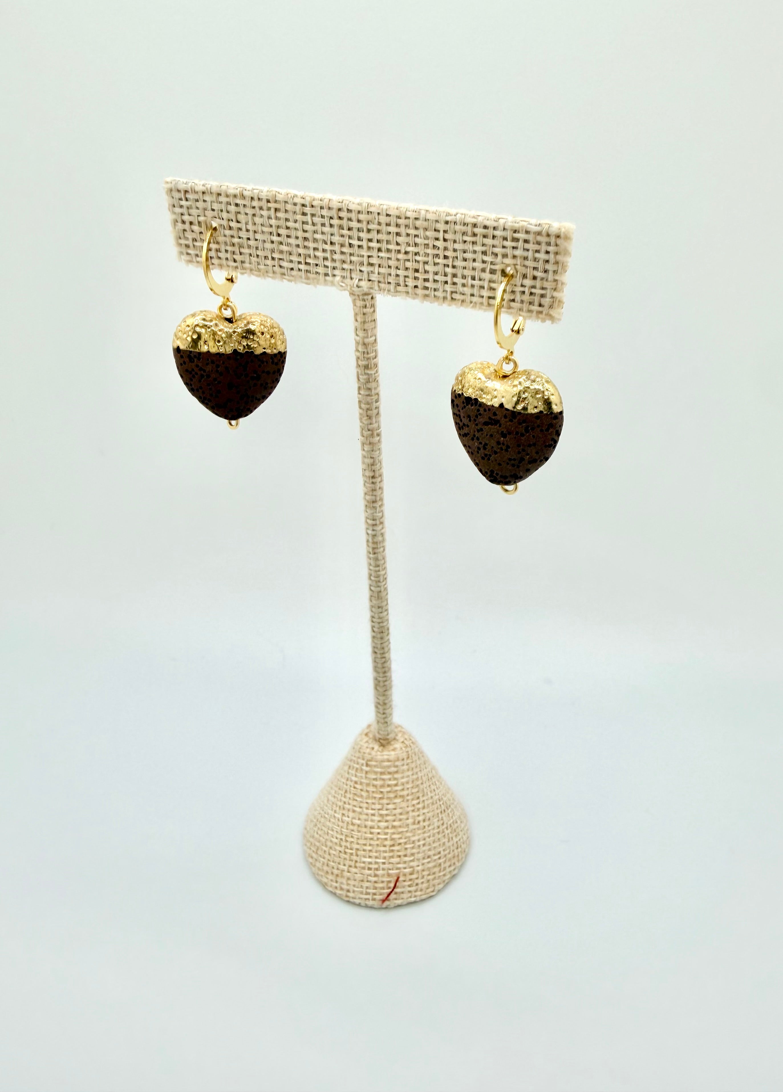 The Driftwood Heart Earrings | A. Halliday & Co.