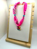 Girls Electric Pink Bandannie