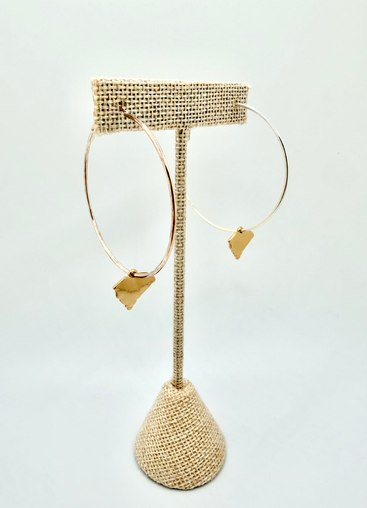 Carolina Keepsake Hoops | South Carolina Earrings