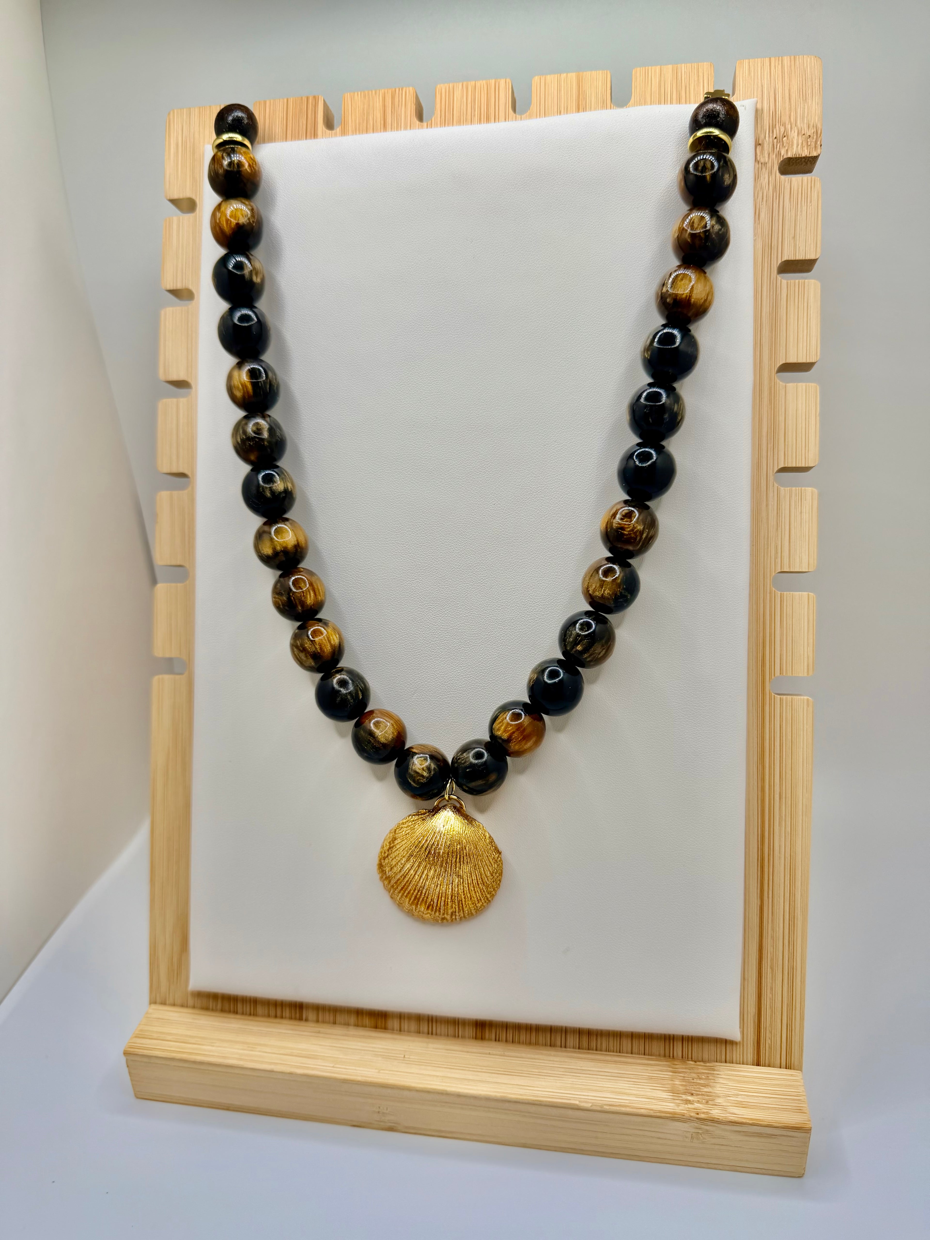 Gilded Tides Shell Necklace | A. Halliday & Co.