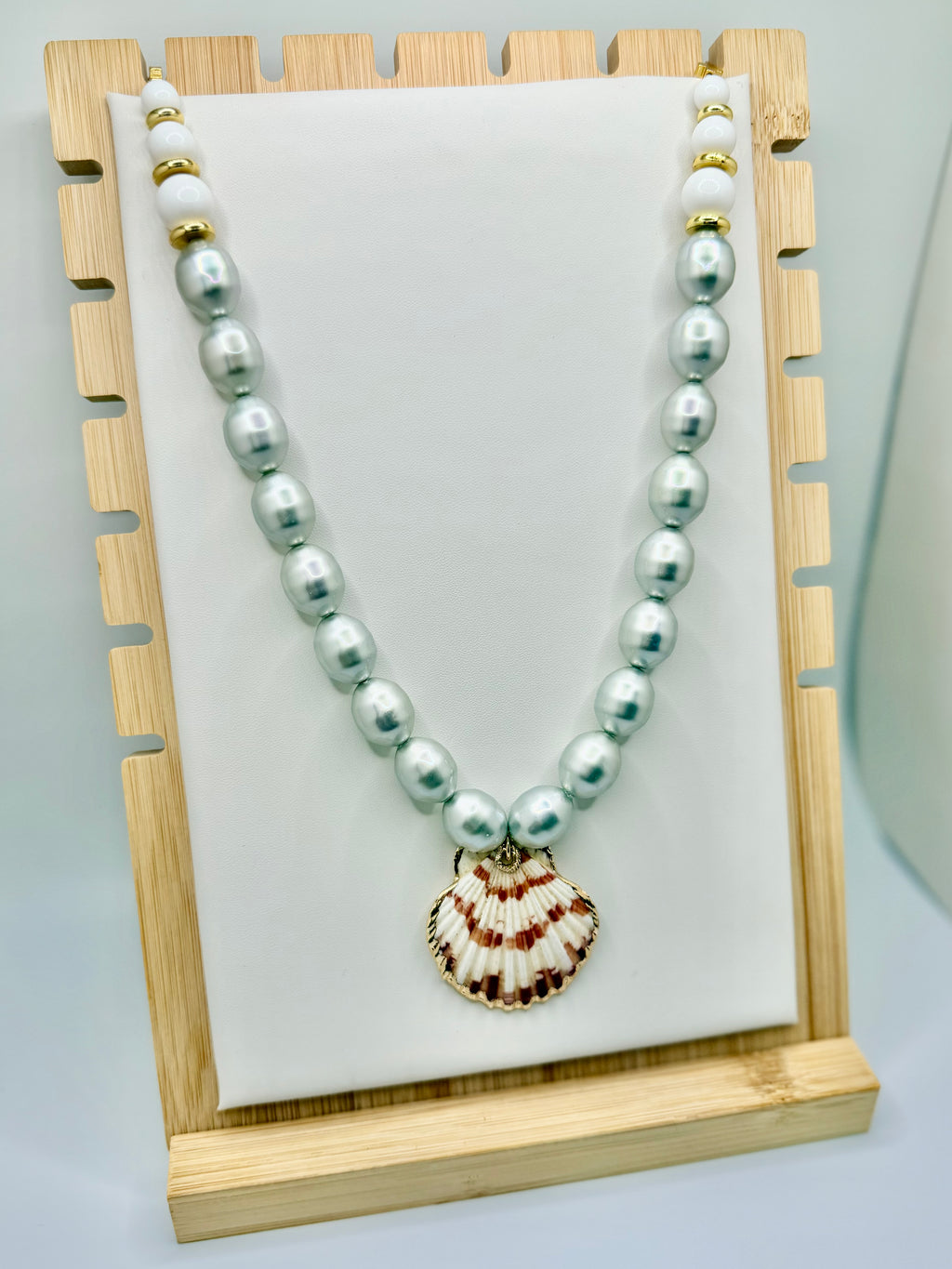 Bordeaux Tidal Pearl Necklace | A. Halliday & Co.