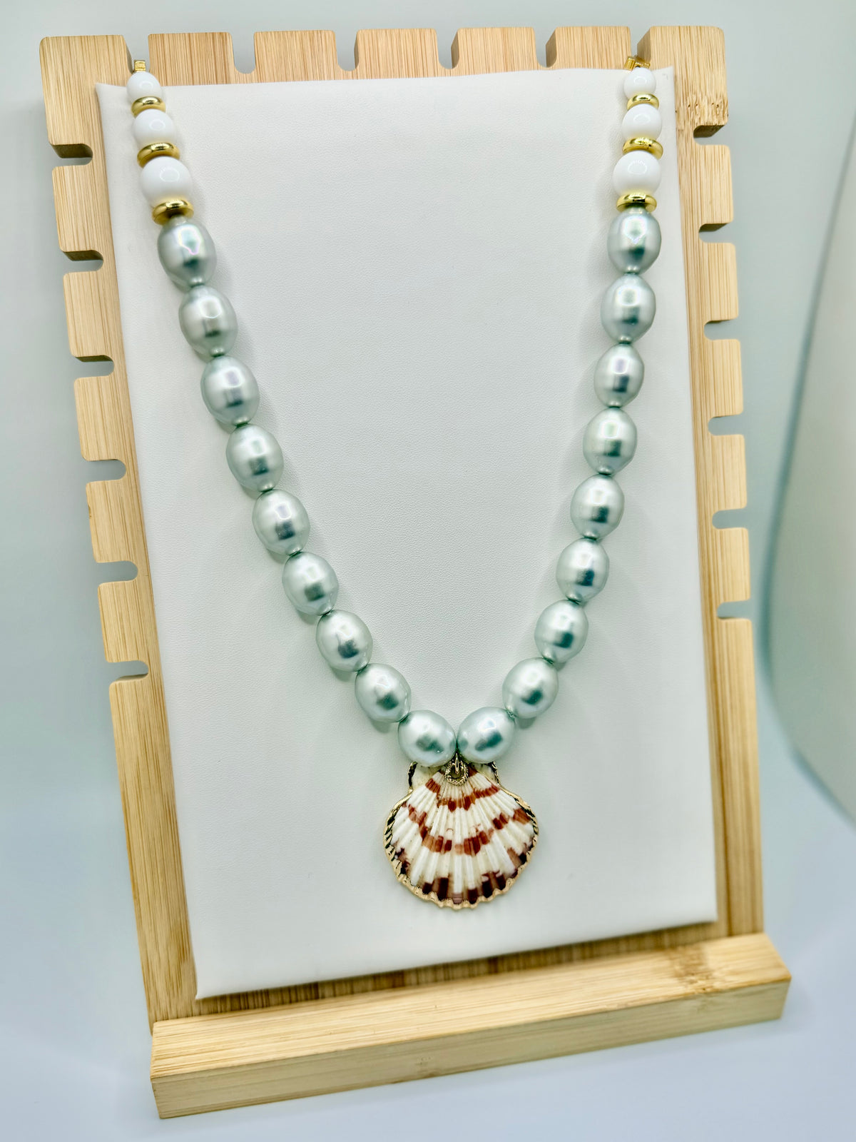 Bordeaux Tidal Pearl Necklace | A. Halliday & Co.