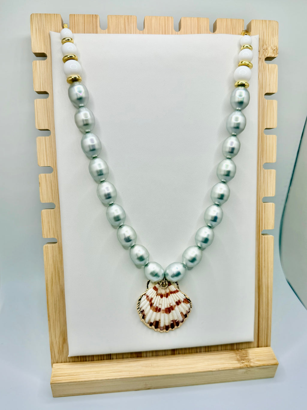 Bordeaux Tidal Pearl Necklace | A. Halliday & Co.