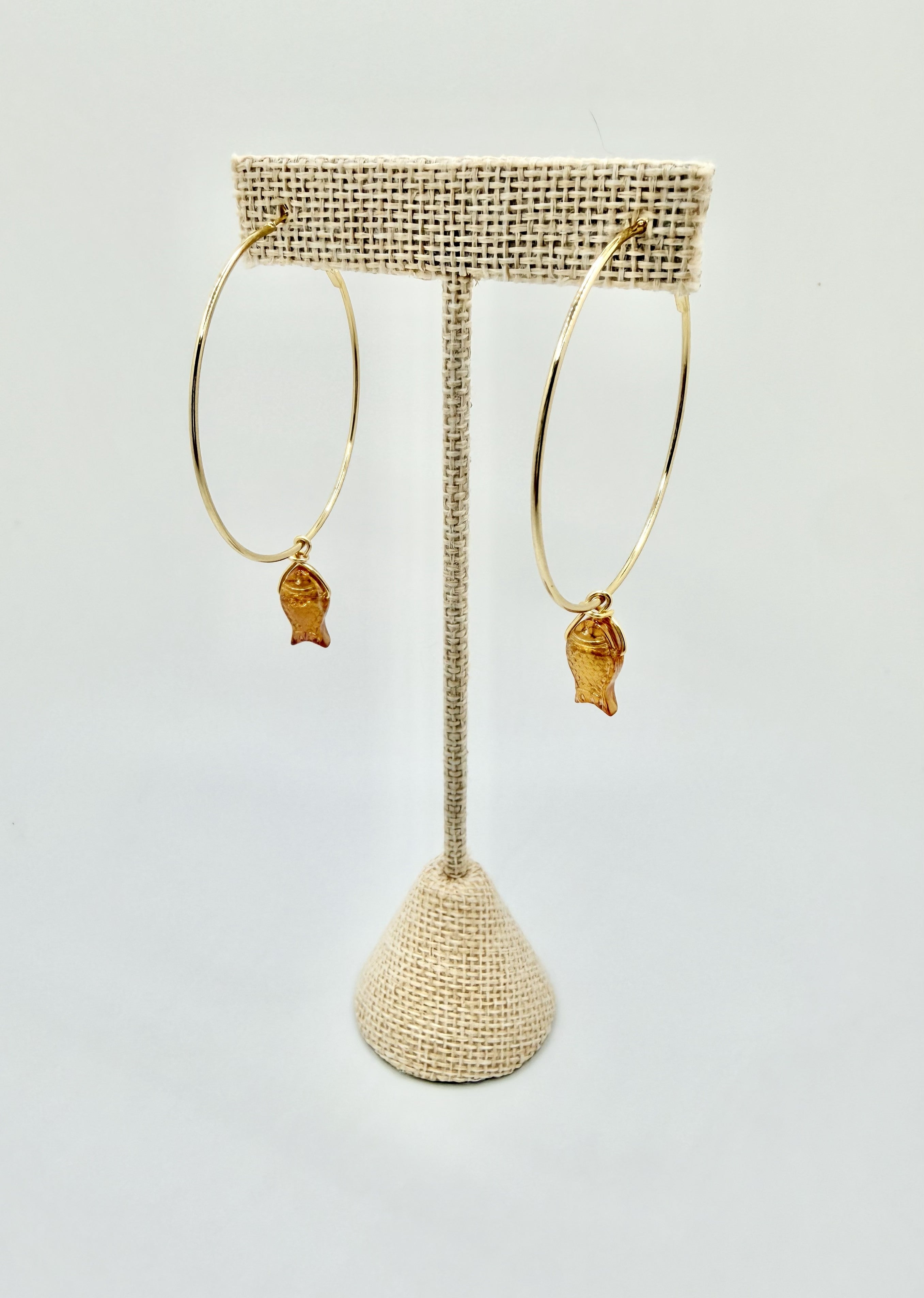 Golden Catch Hoops