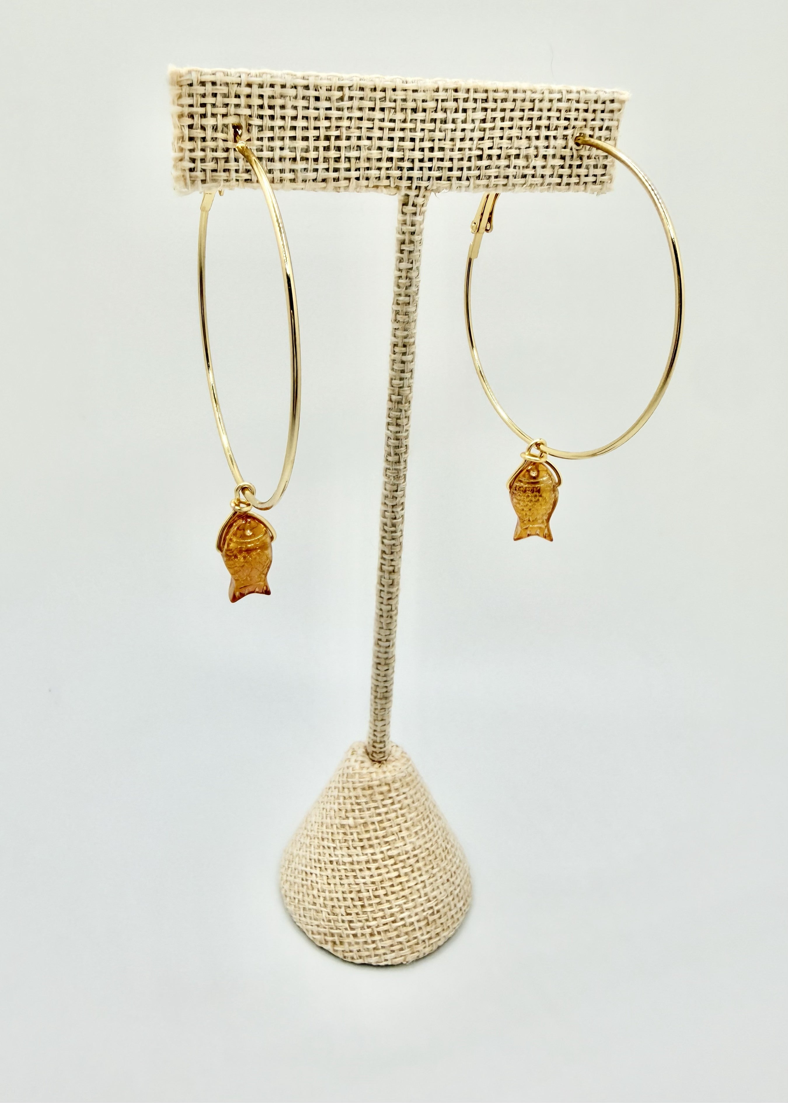 Golden Catch Hoops