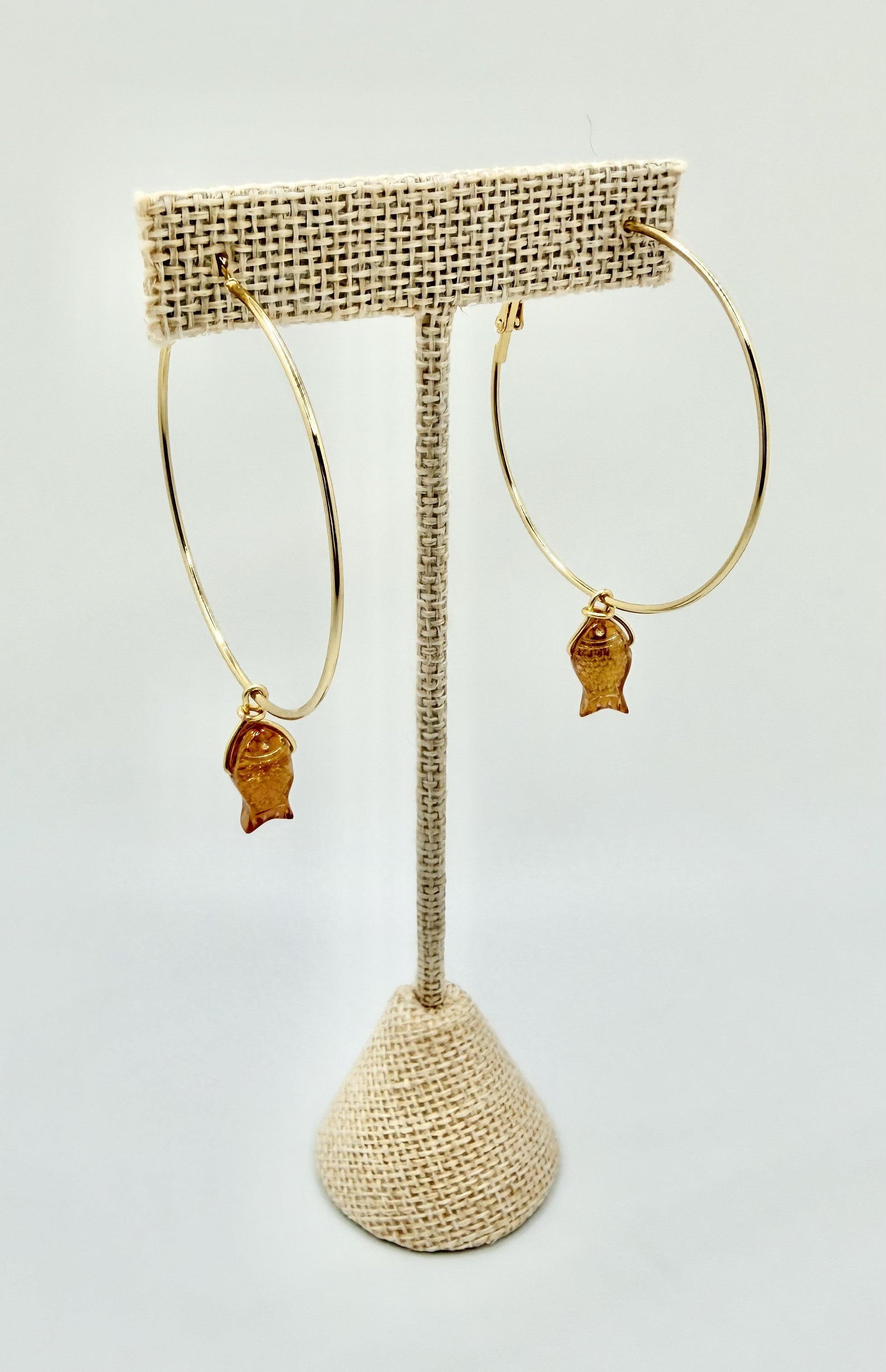 Golden Catch Hoops