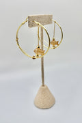 Golden V Tide Fish Hoops