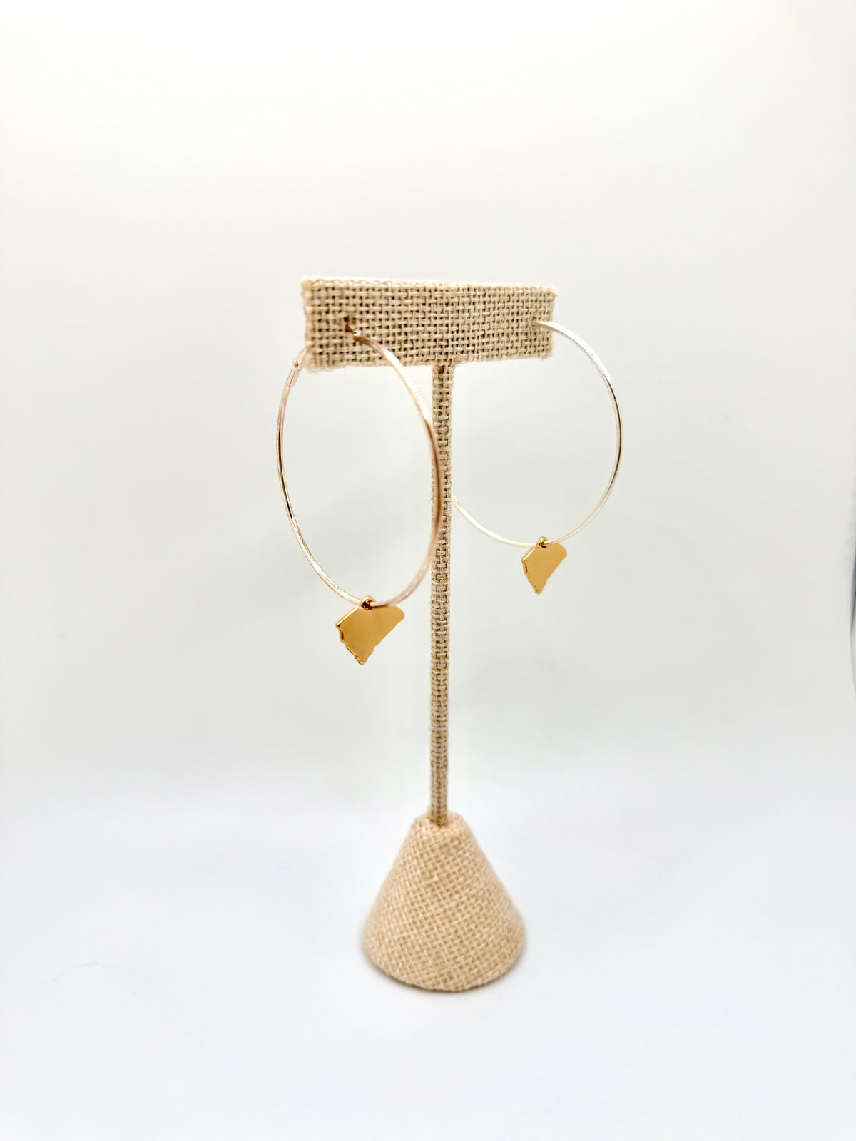 Carolina Keepsake Hoops | South Carolina Earrings