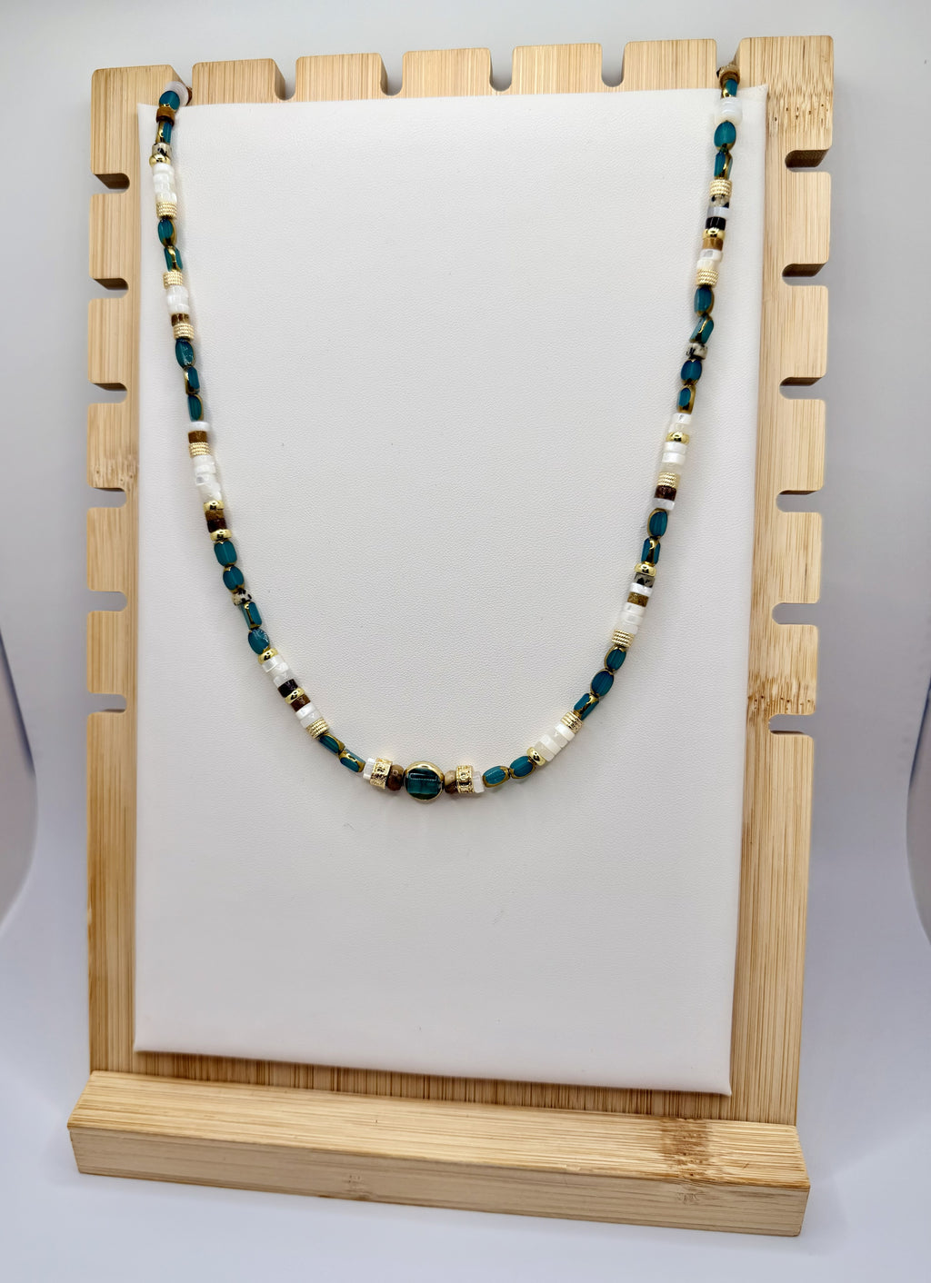 Tidal Estate Beaded Necklace
