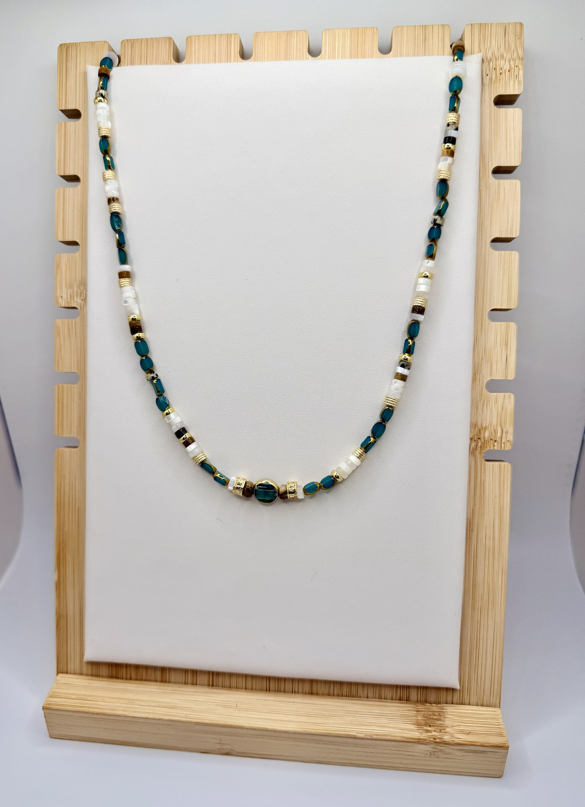 Tidal Estate Beaded Necklace