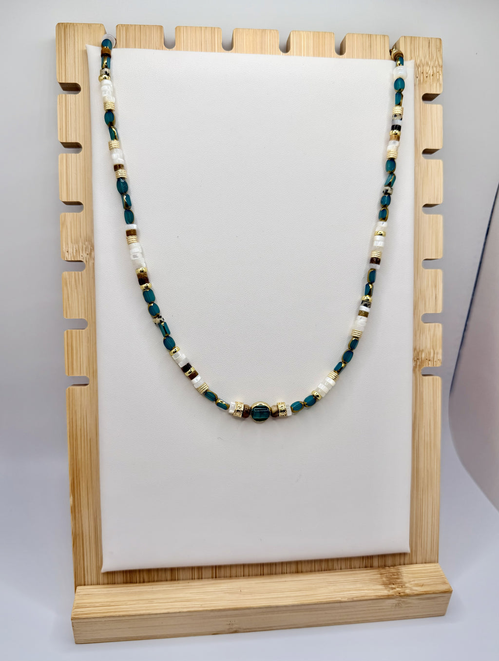 Tidal Estate Beaded Necklace