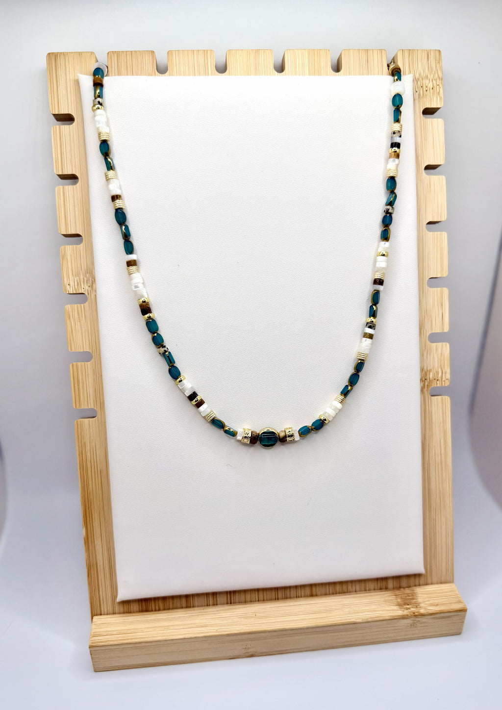 Tidal Estate Beaded Necklace