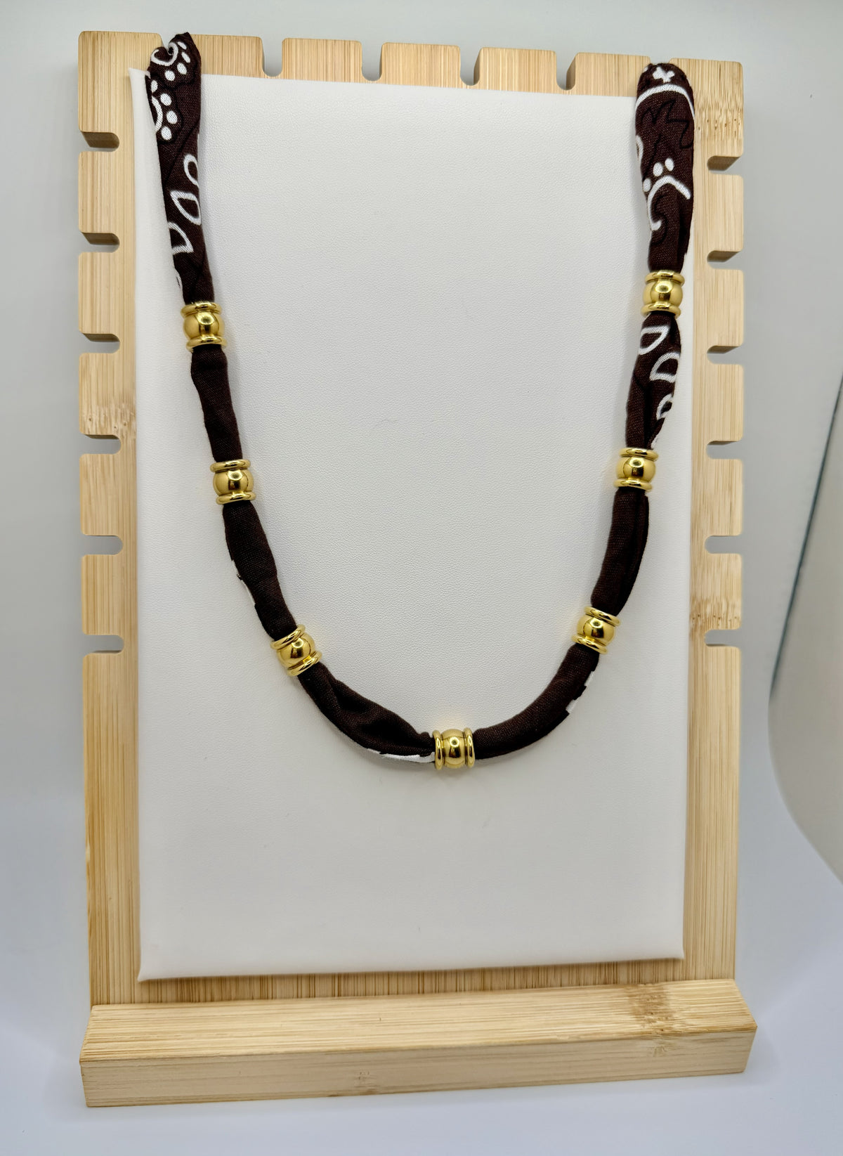 Saddle & Silk Necklace