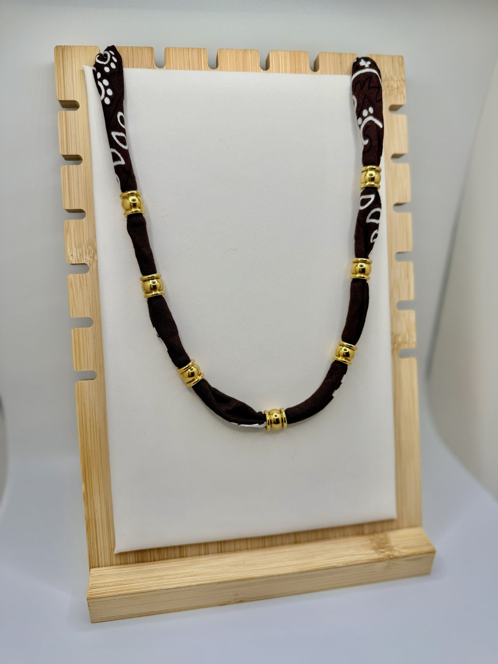 Saddle & Silk Necklace