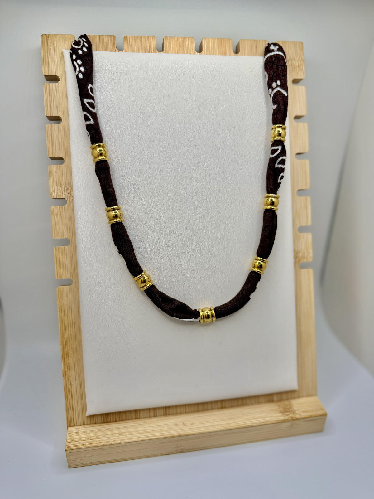 Saddle & Silk Necklace
