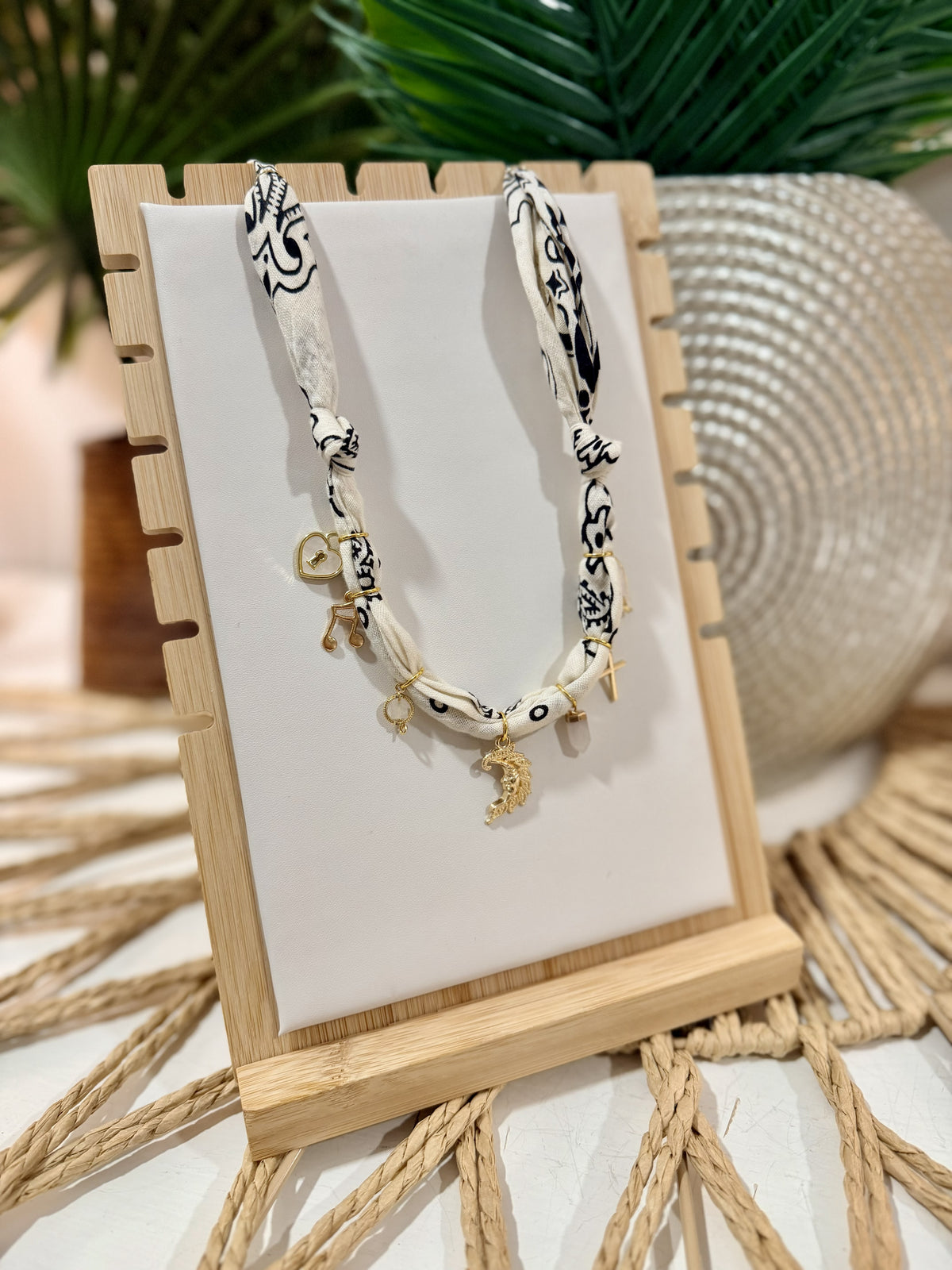 Desert Moon Charm Necklace