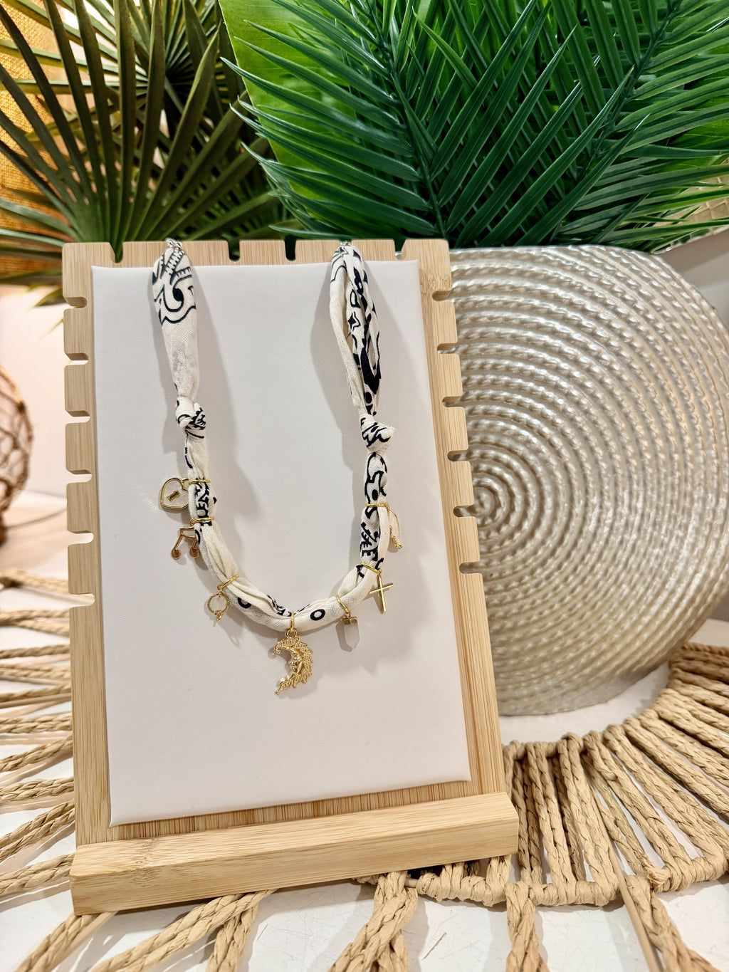 Desert Moon Charm Necklace