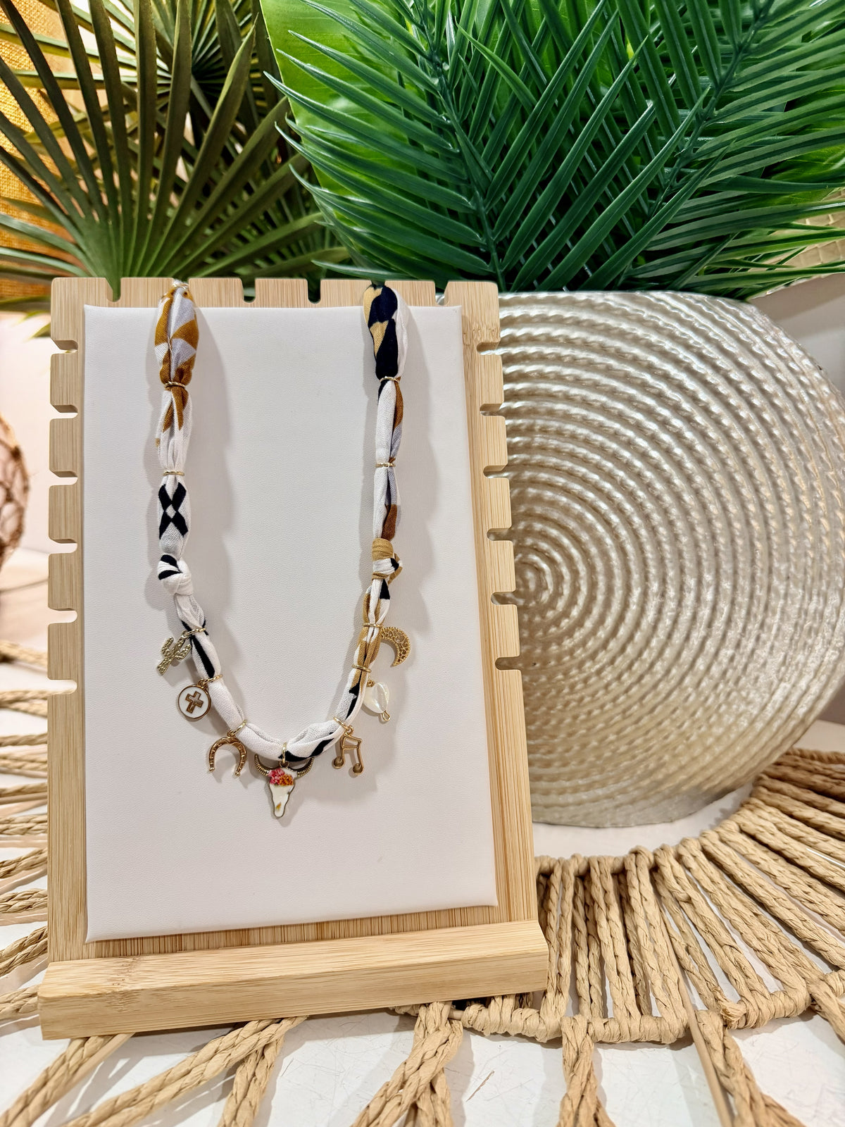 Golden Range Charm Necklace