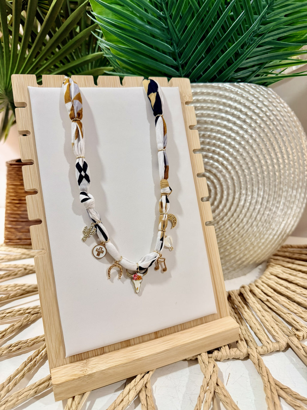 Golden Range Charm Necklace