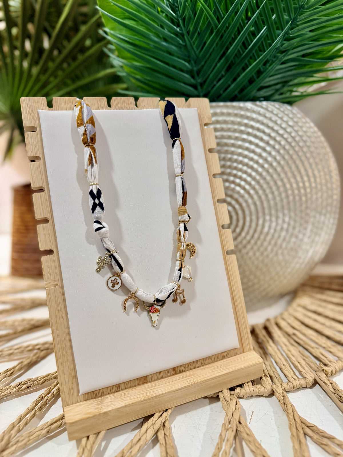 Golden Range Charm Necklace