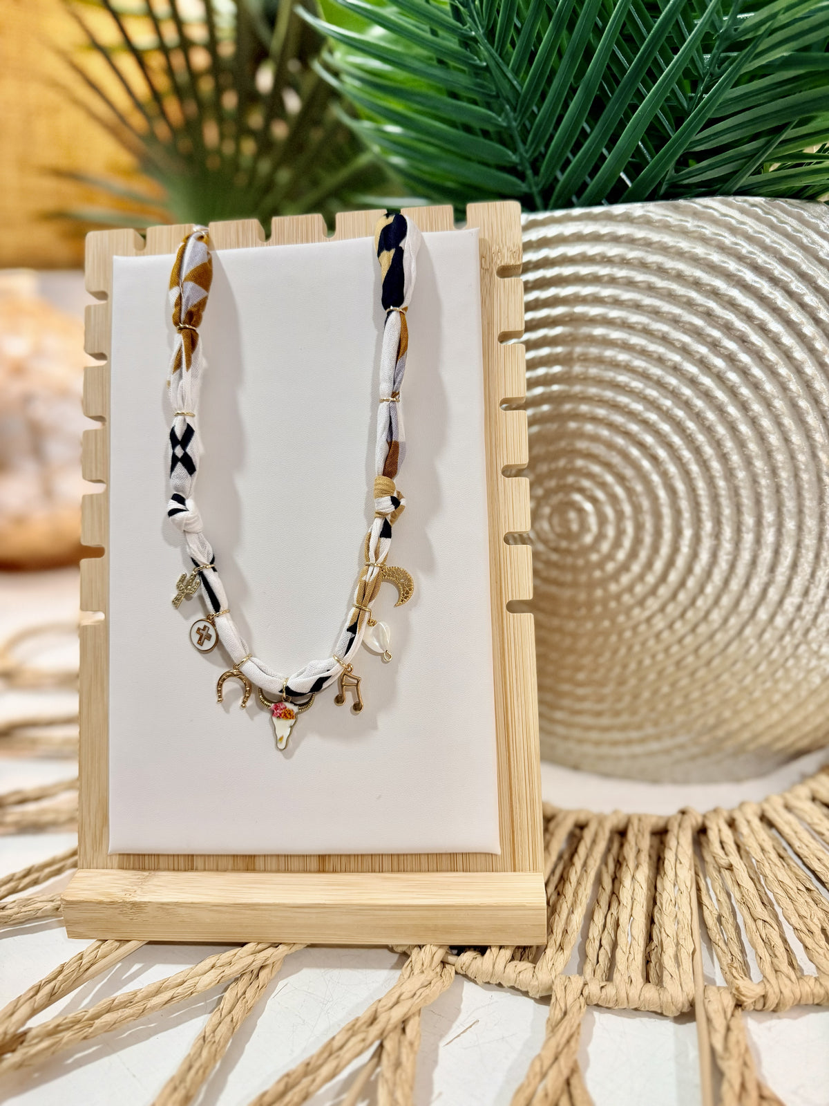 Golden Range Charm Necklace
