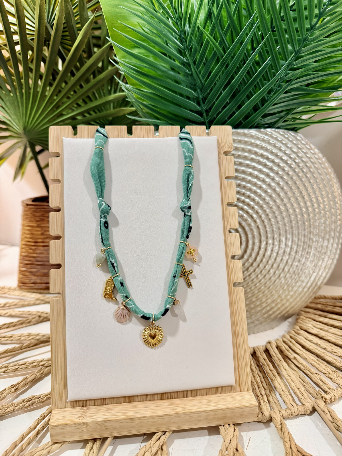 Sea Glass Soul Charm Necklace