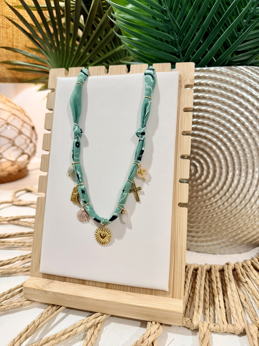 Sea Glass Soul Charm Necklace