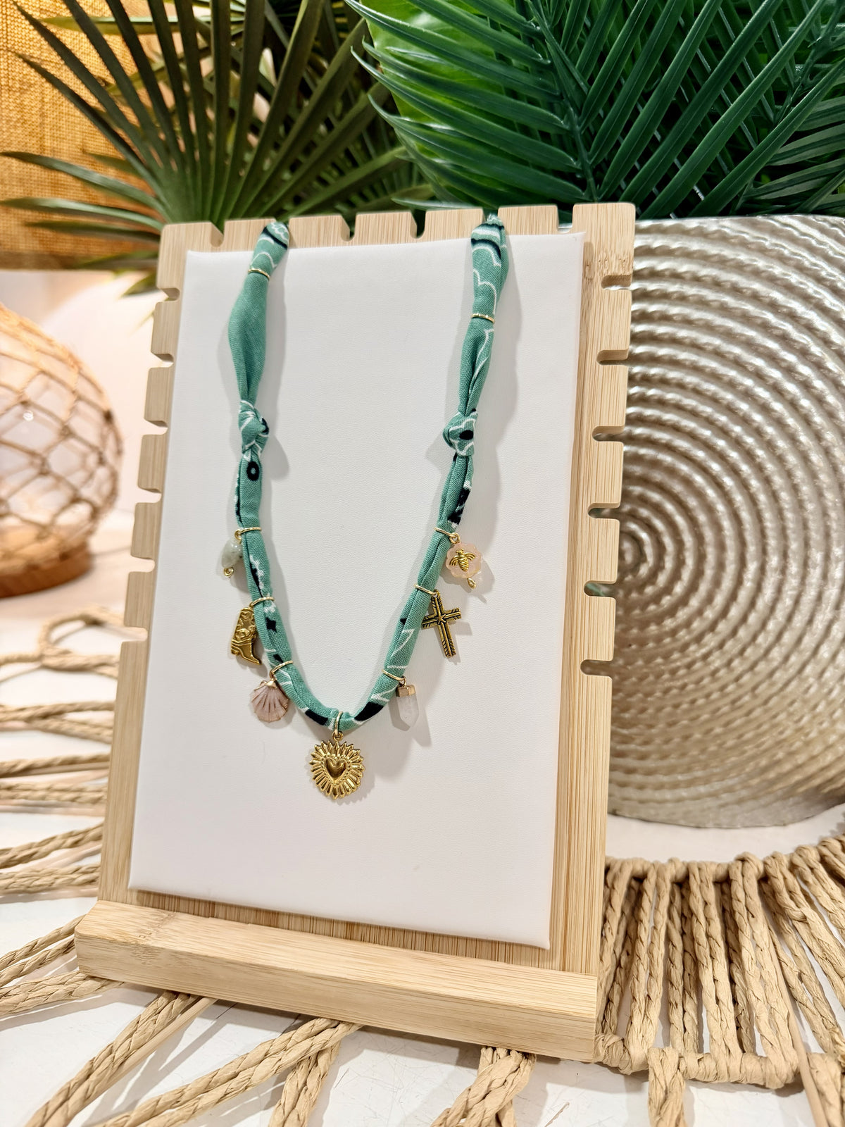 Sea Glass Soul Charm Necklace