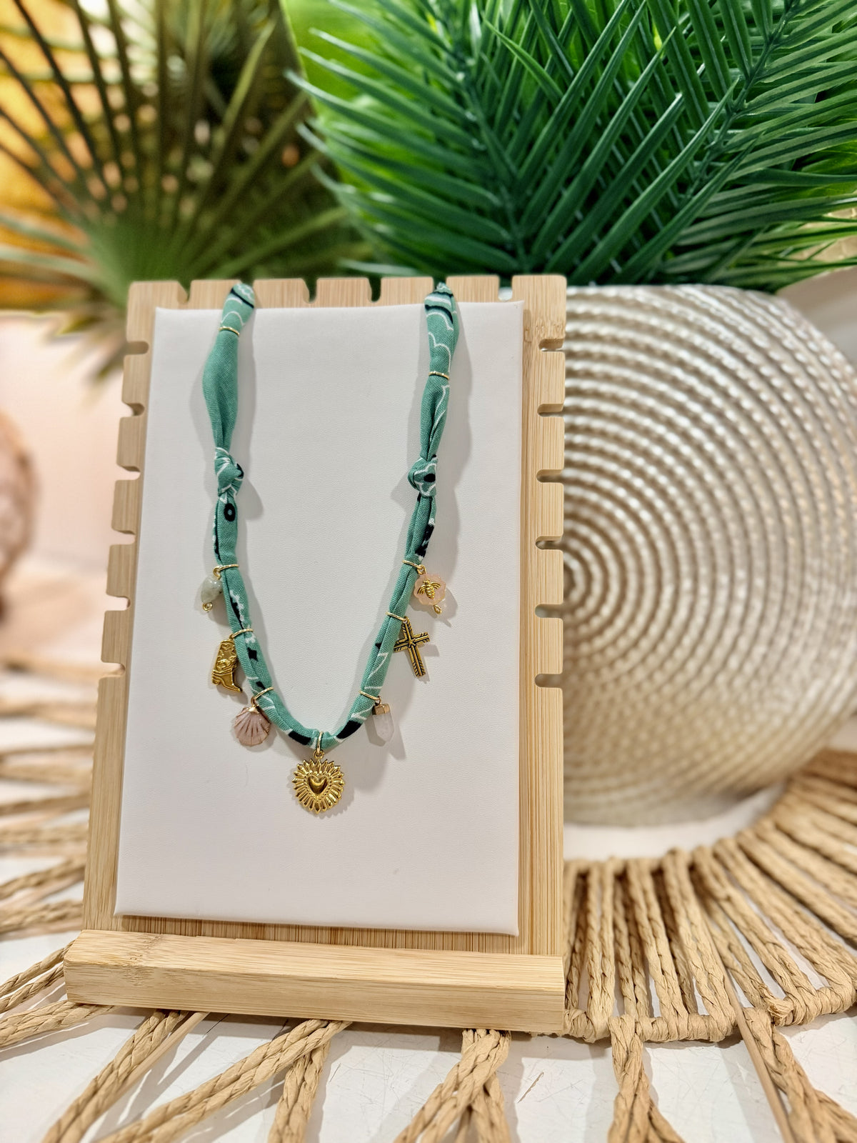Sea Glass Soul Charm Necklace