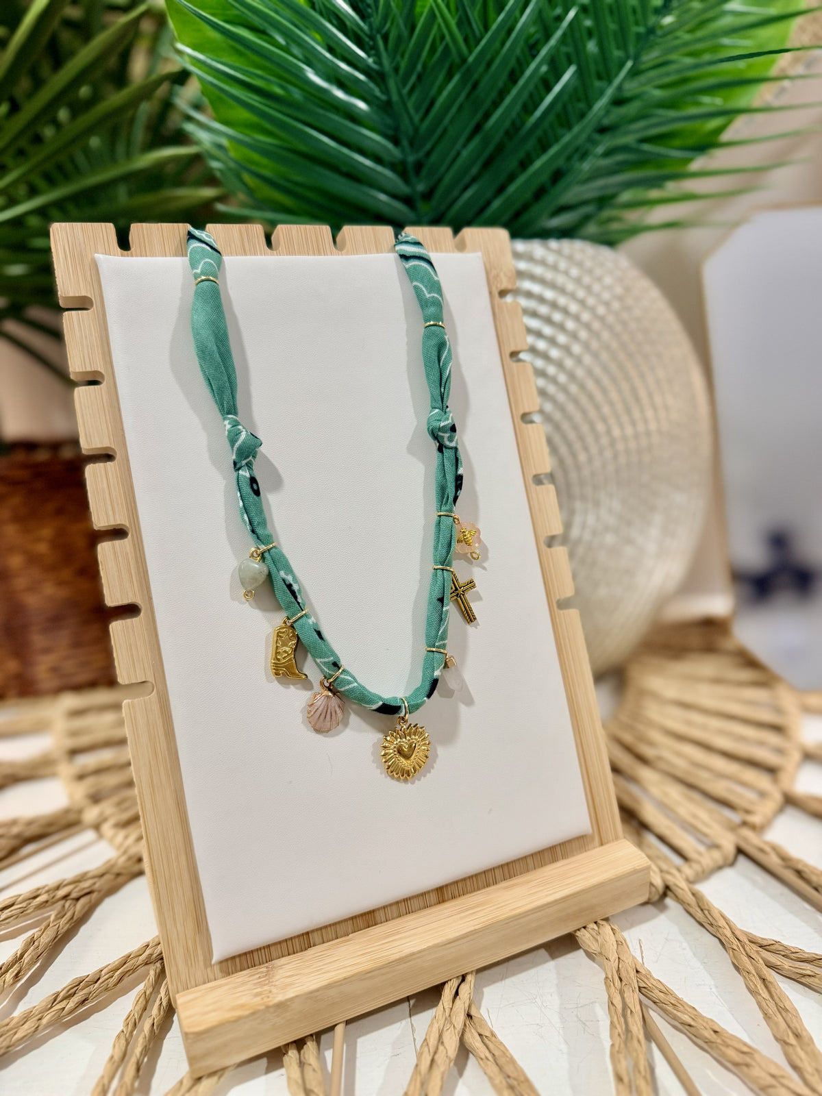 Sea Glass Soul Charm Necklace