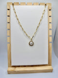 The Golden Pearl Pendant Necklace