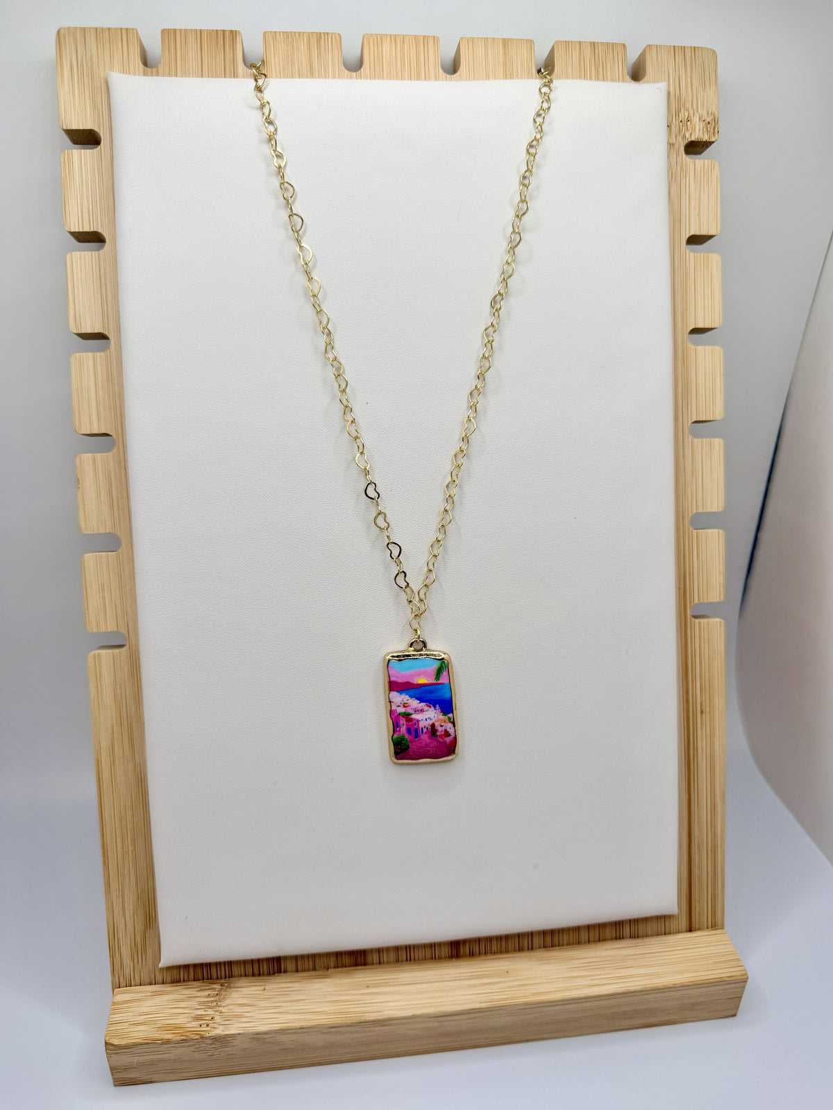 The Amalfi Postcard Necklace