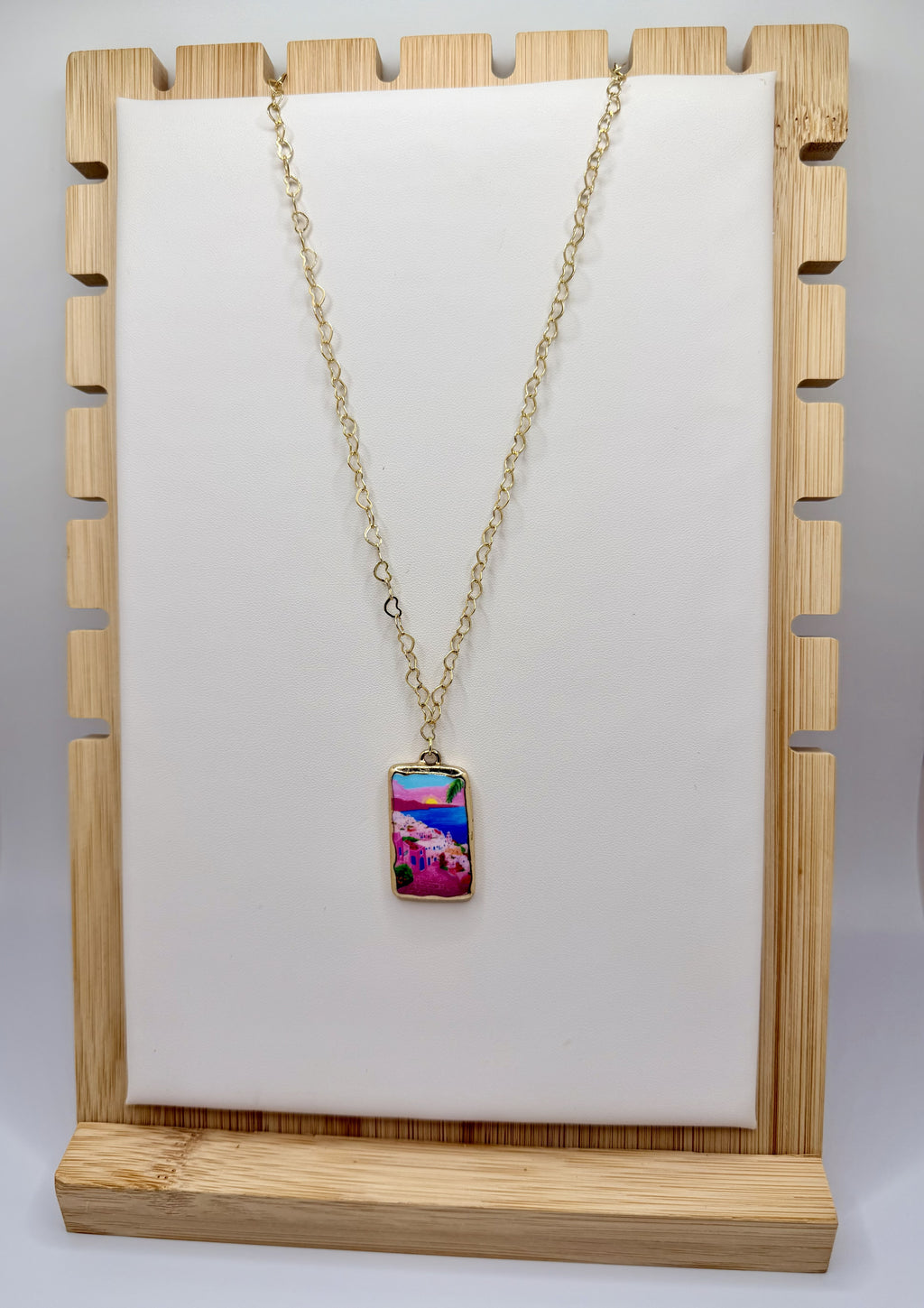 The Amalfi Postcard Necklace