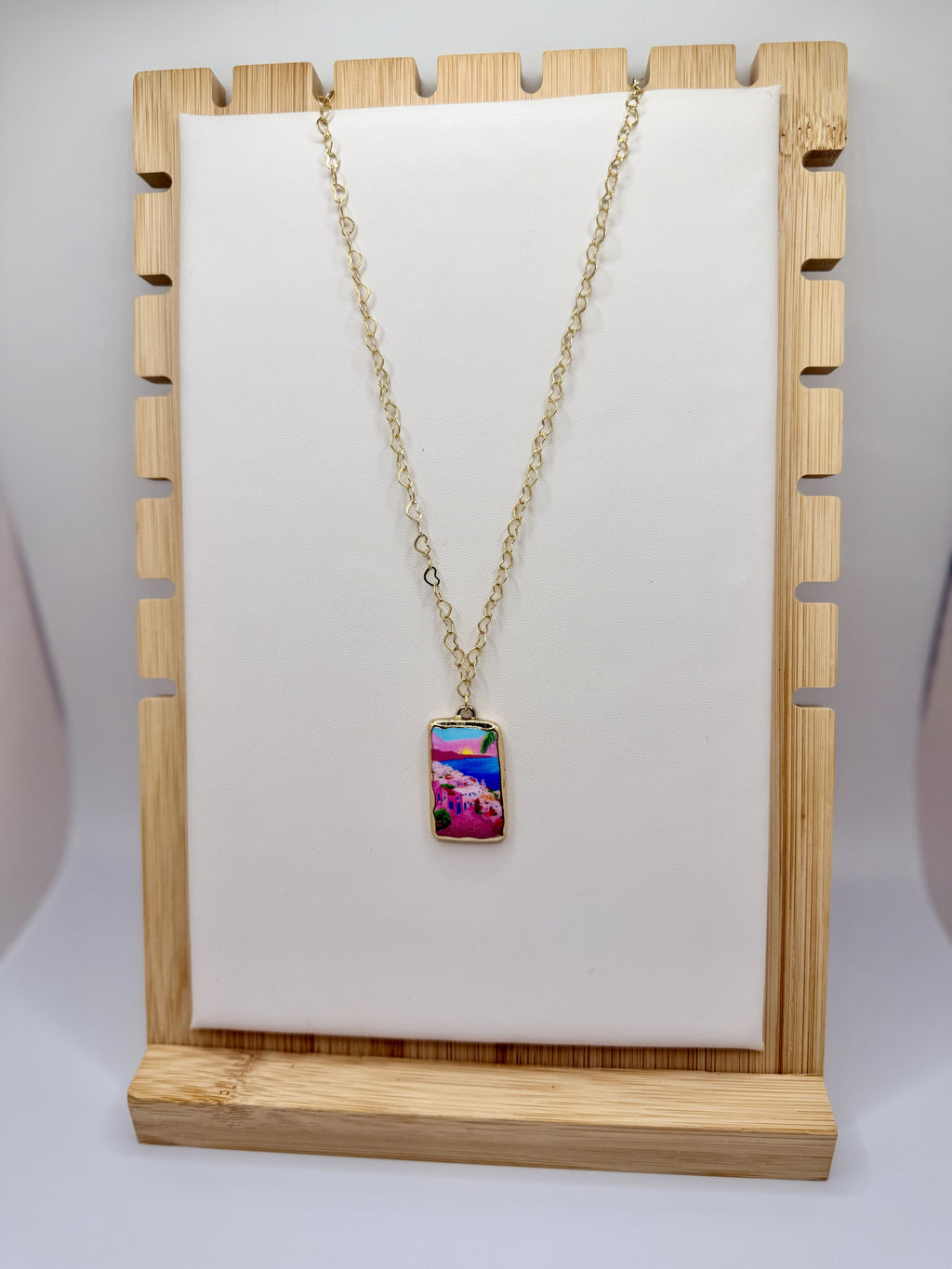 The Amalfi Postcard Necklace