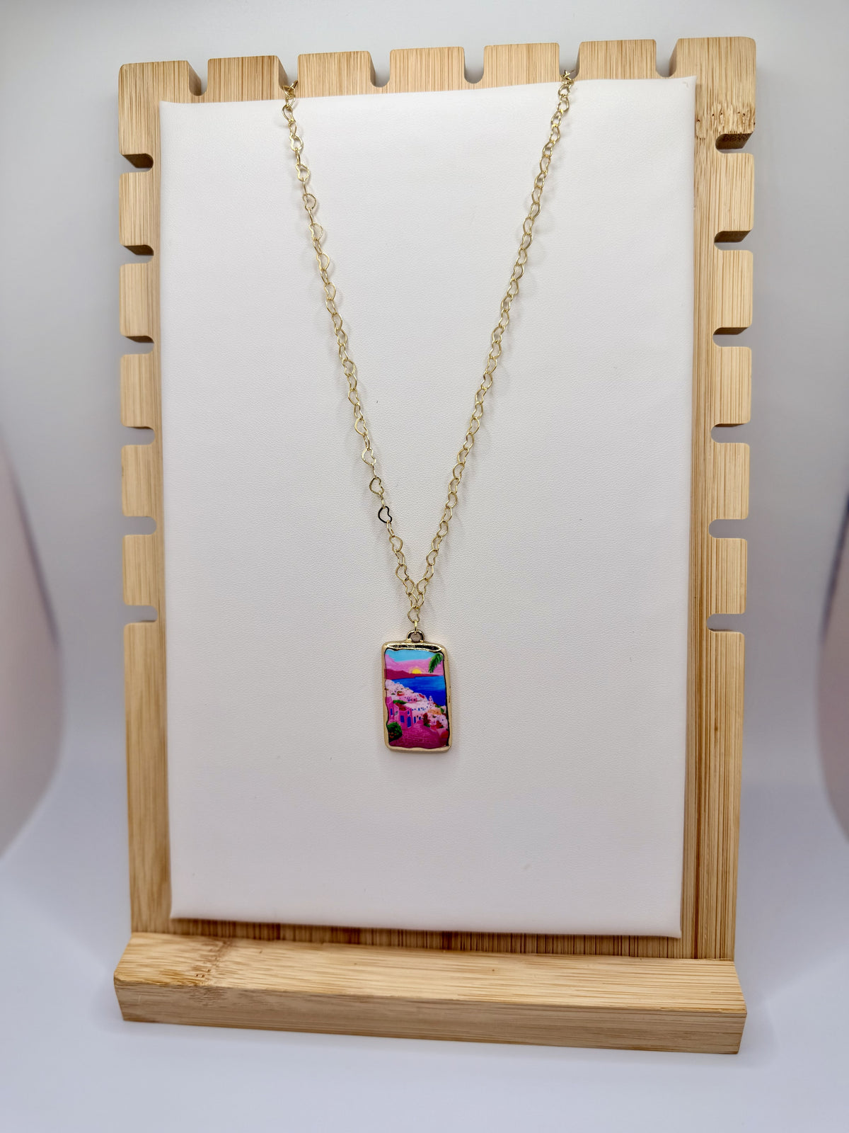 The Amalfi Postcard Necklace
