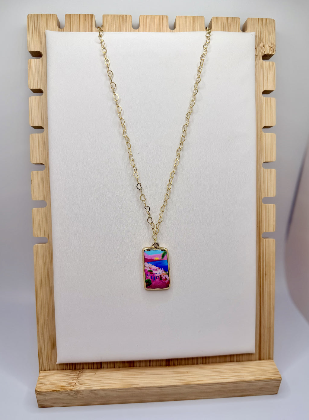 The Amalfi Postcard Necklace