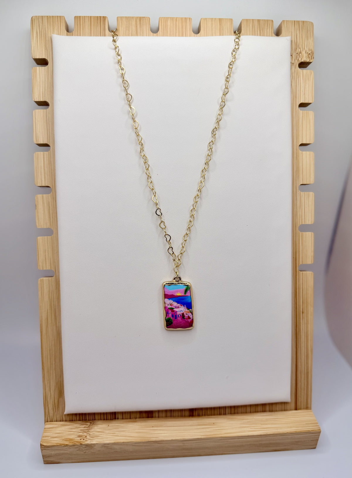 The Amalfi Postcard Necklace