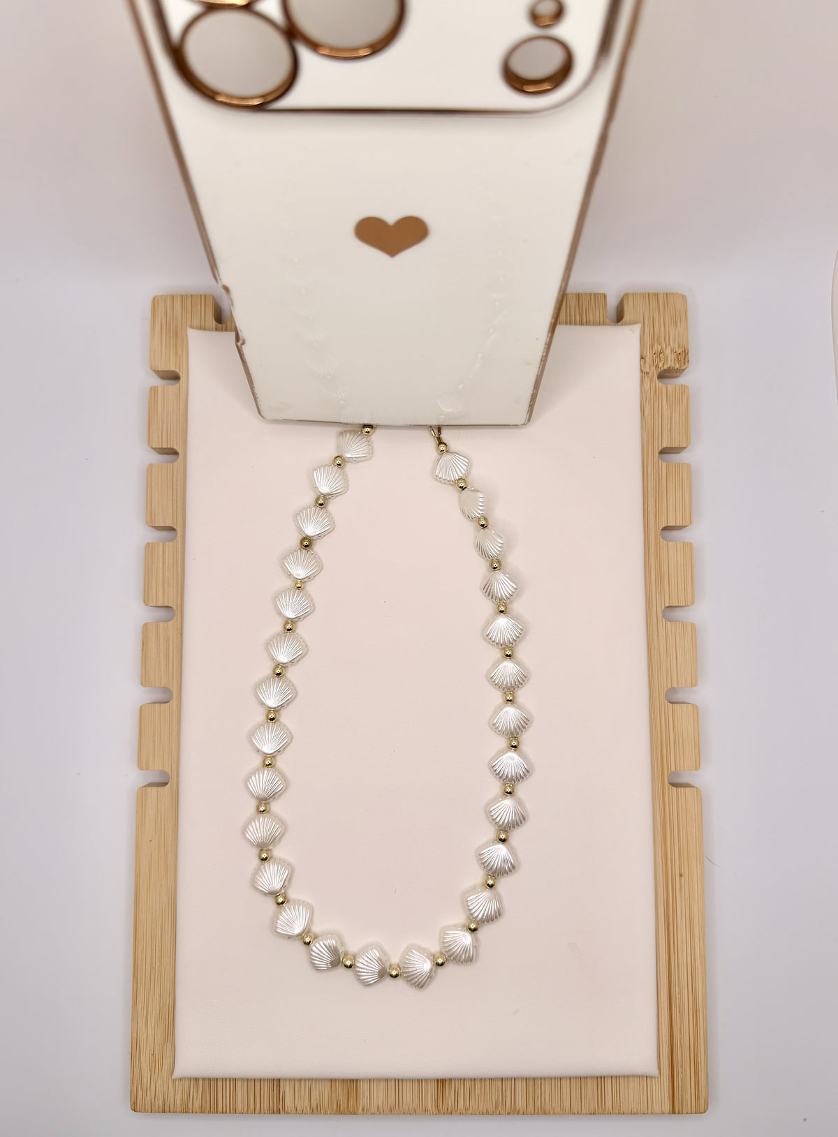 Seaside Shell Phone Strap