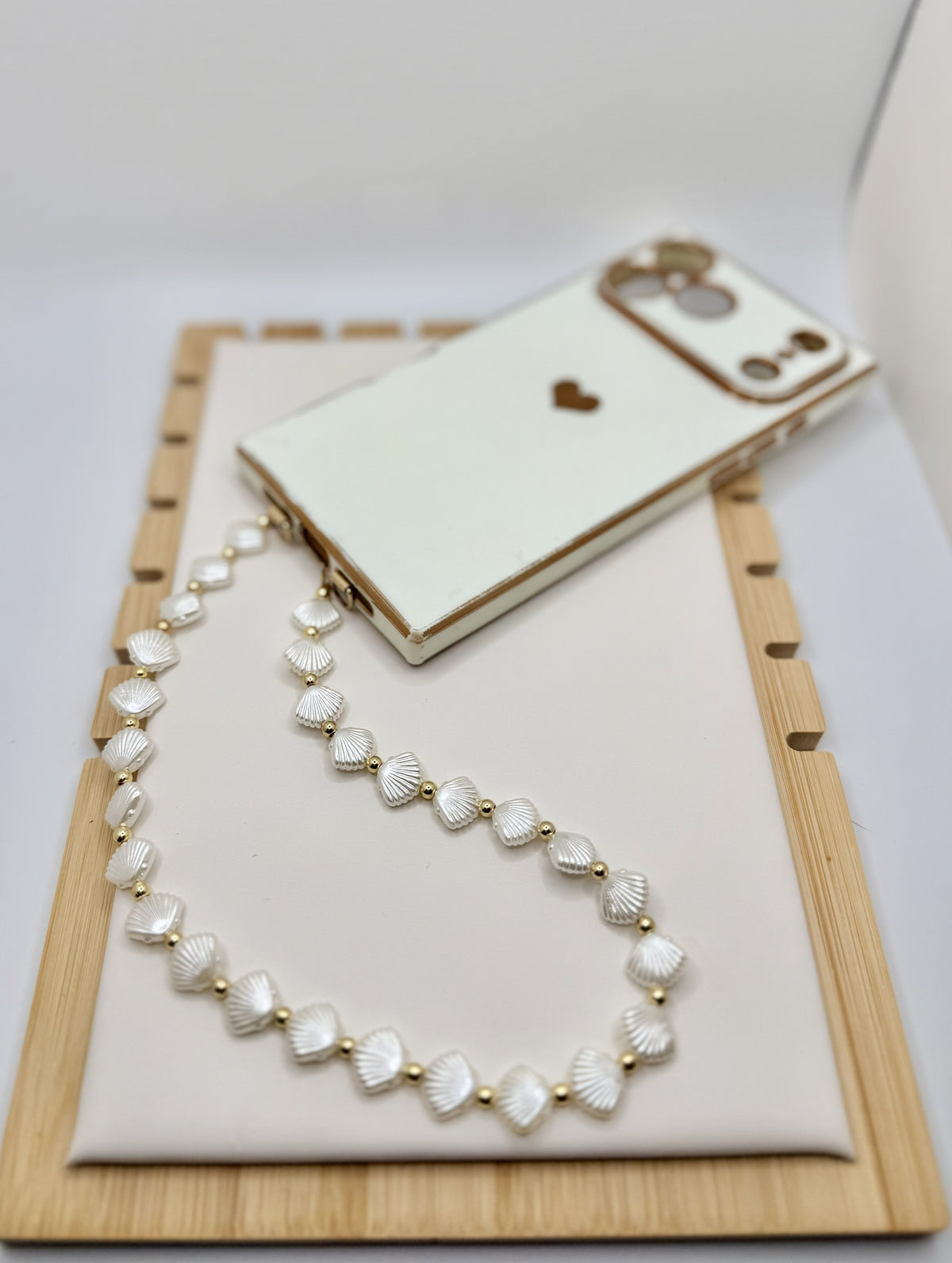 Seaside Shell Phone Strap