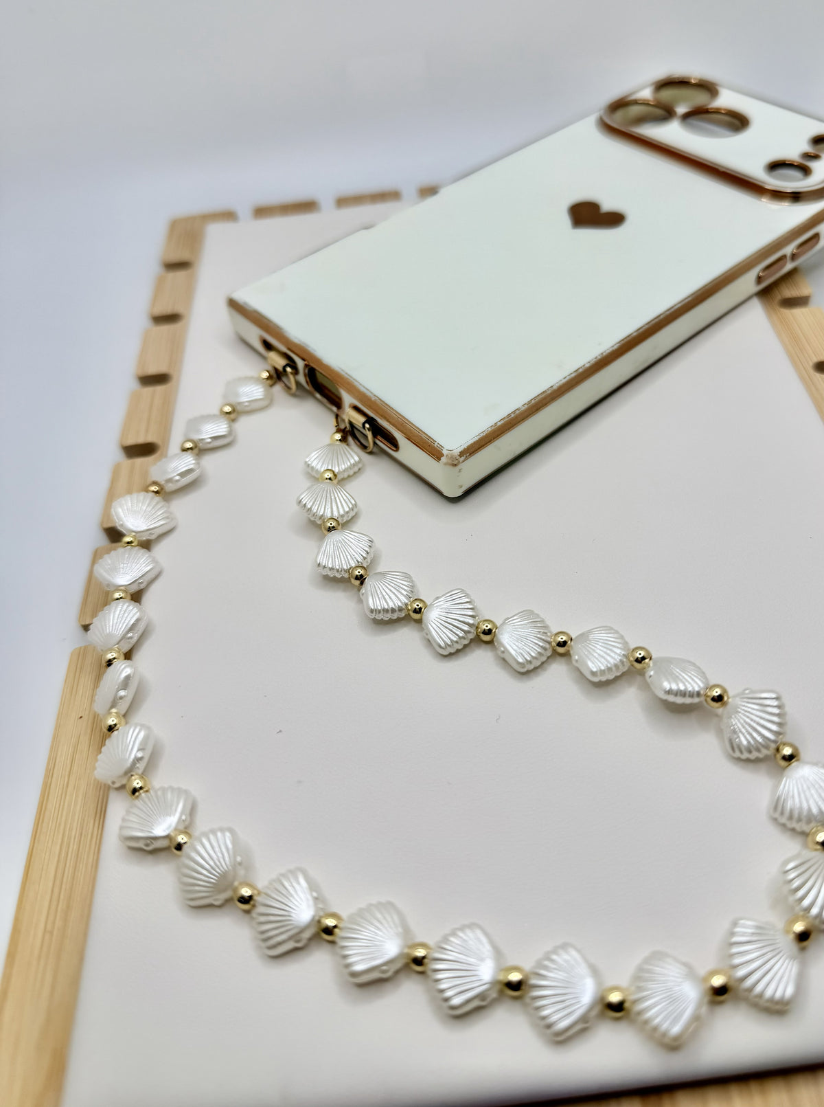 Seaside Shell Phone Strap