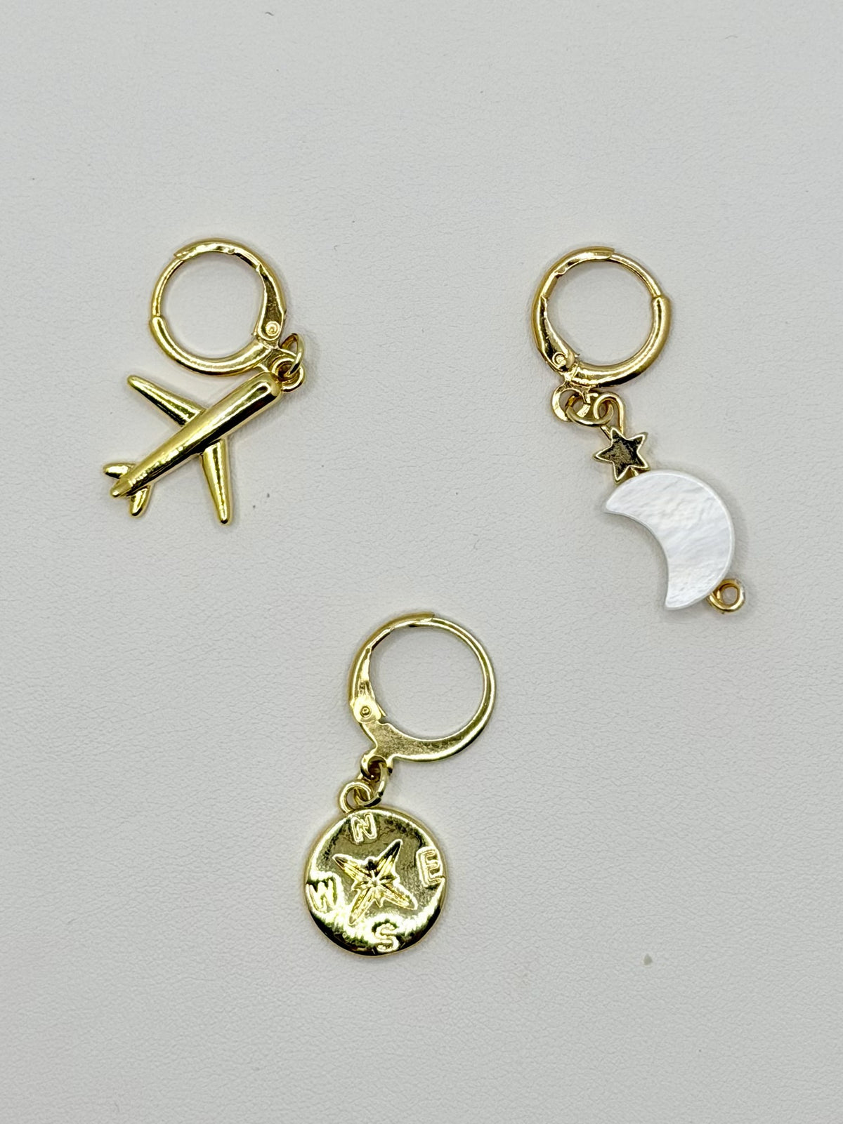 Coastal Kicks Sneaker Charm Trio