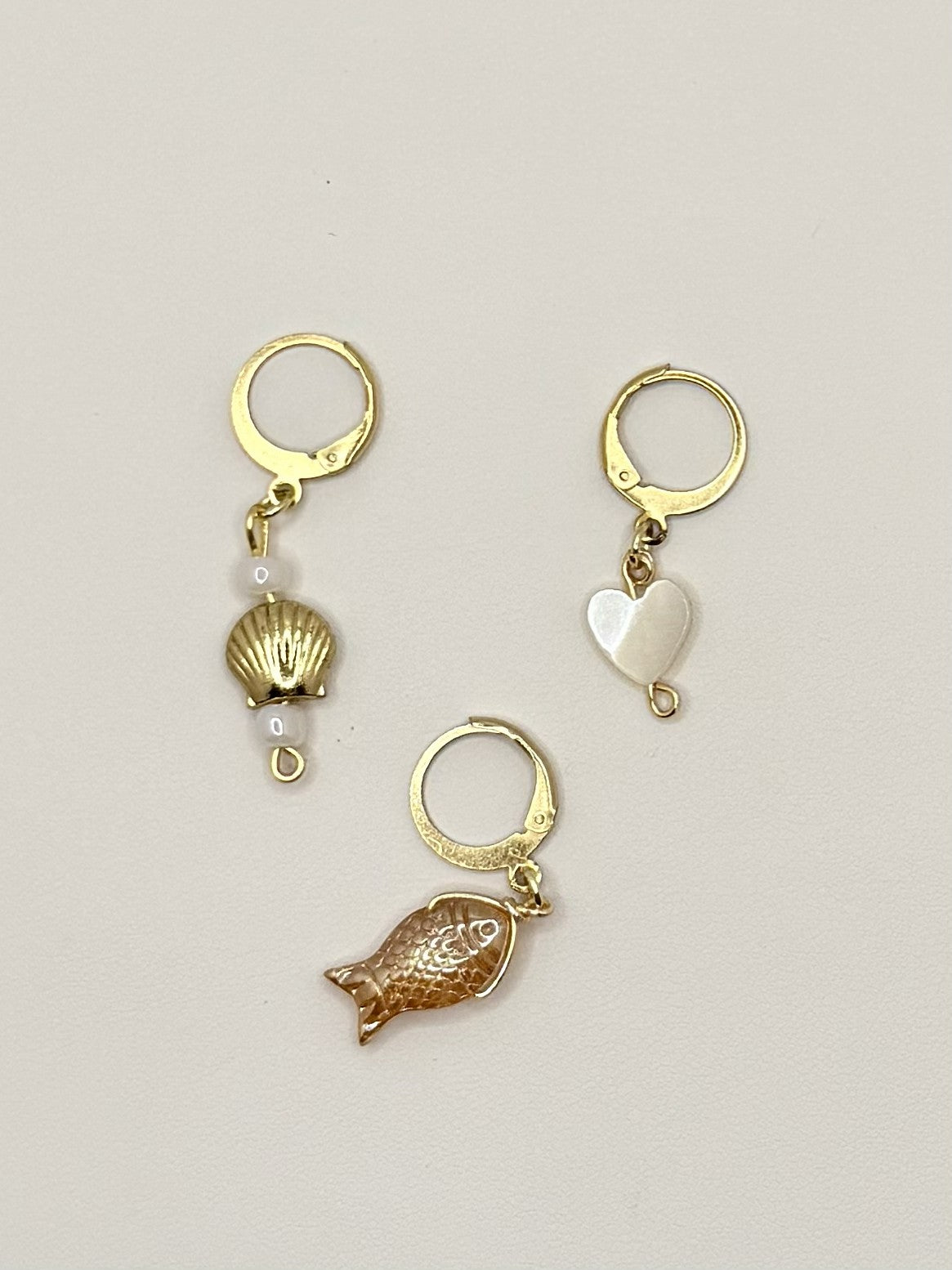 Court & Coast Sneaker Charm Trio