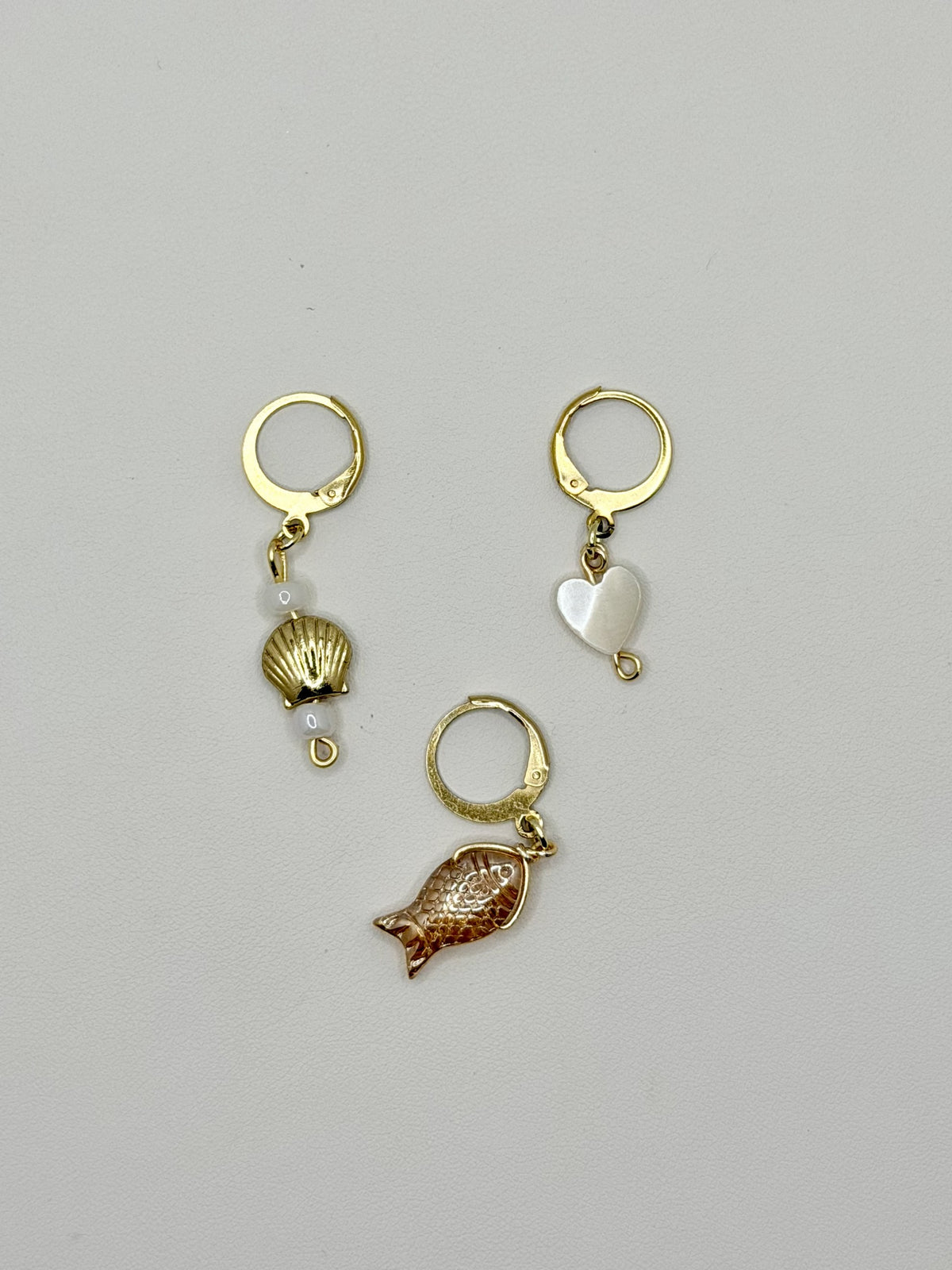 Court & Coast Sneaker Charm Trio