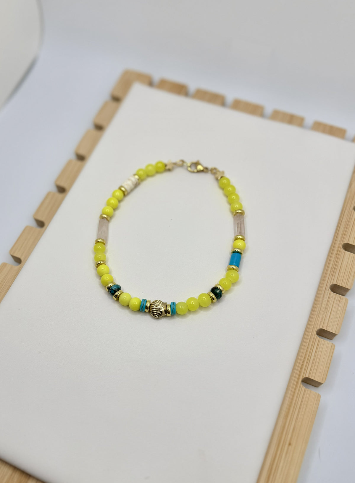 Court & Coast Beaded Anklet