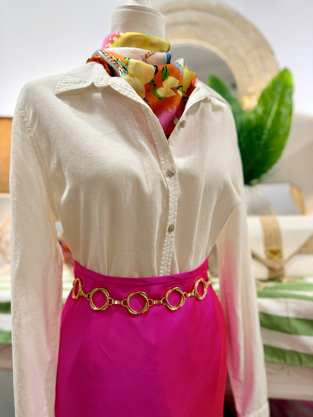 The Gilded Circle Statement Belt