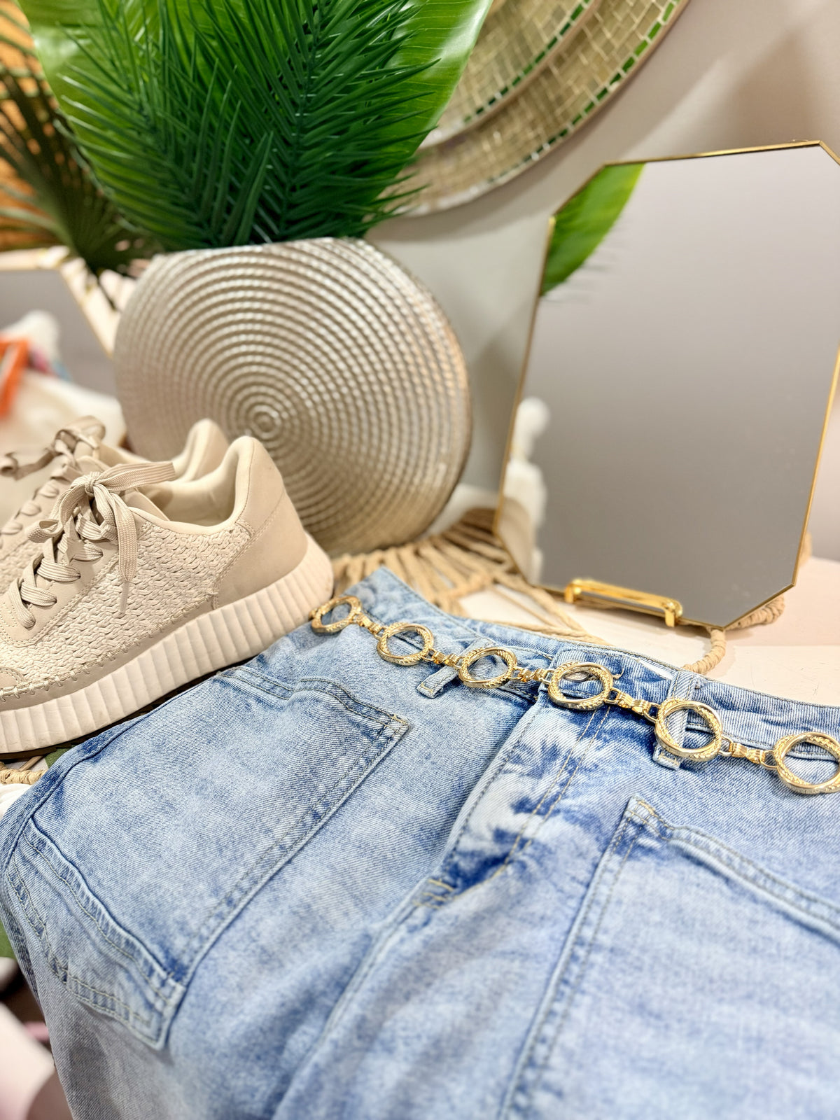 The Gilded Circle Statement Belt