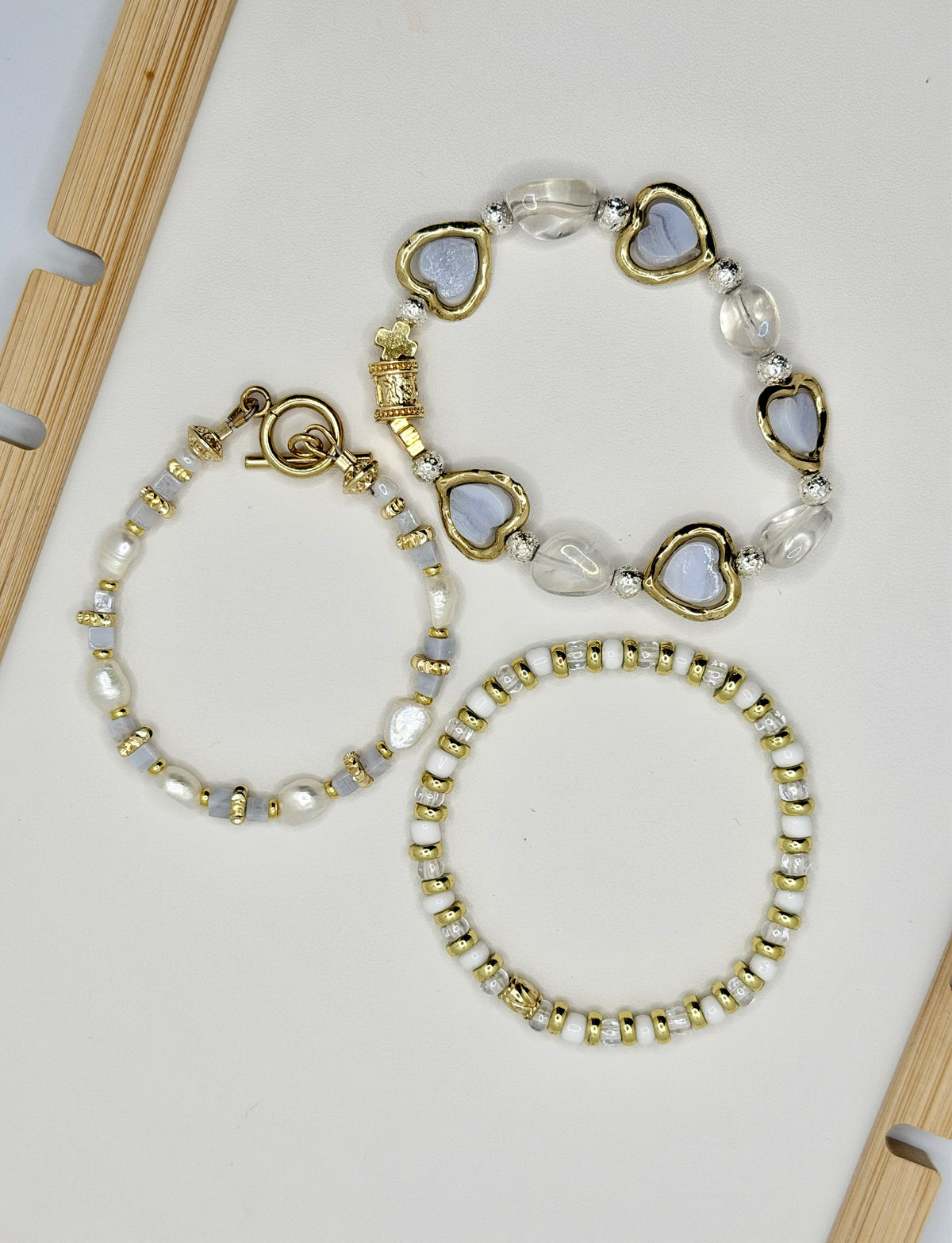 Moonlit Coast Bracelet Stack