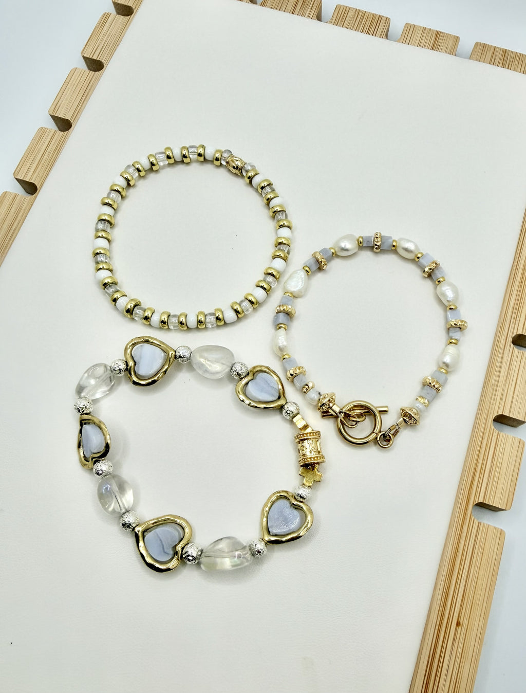 Moonlit Coast Bracelet Stack