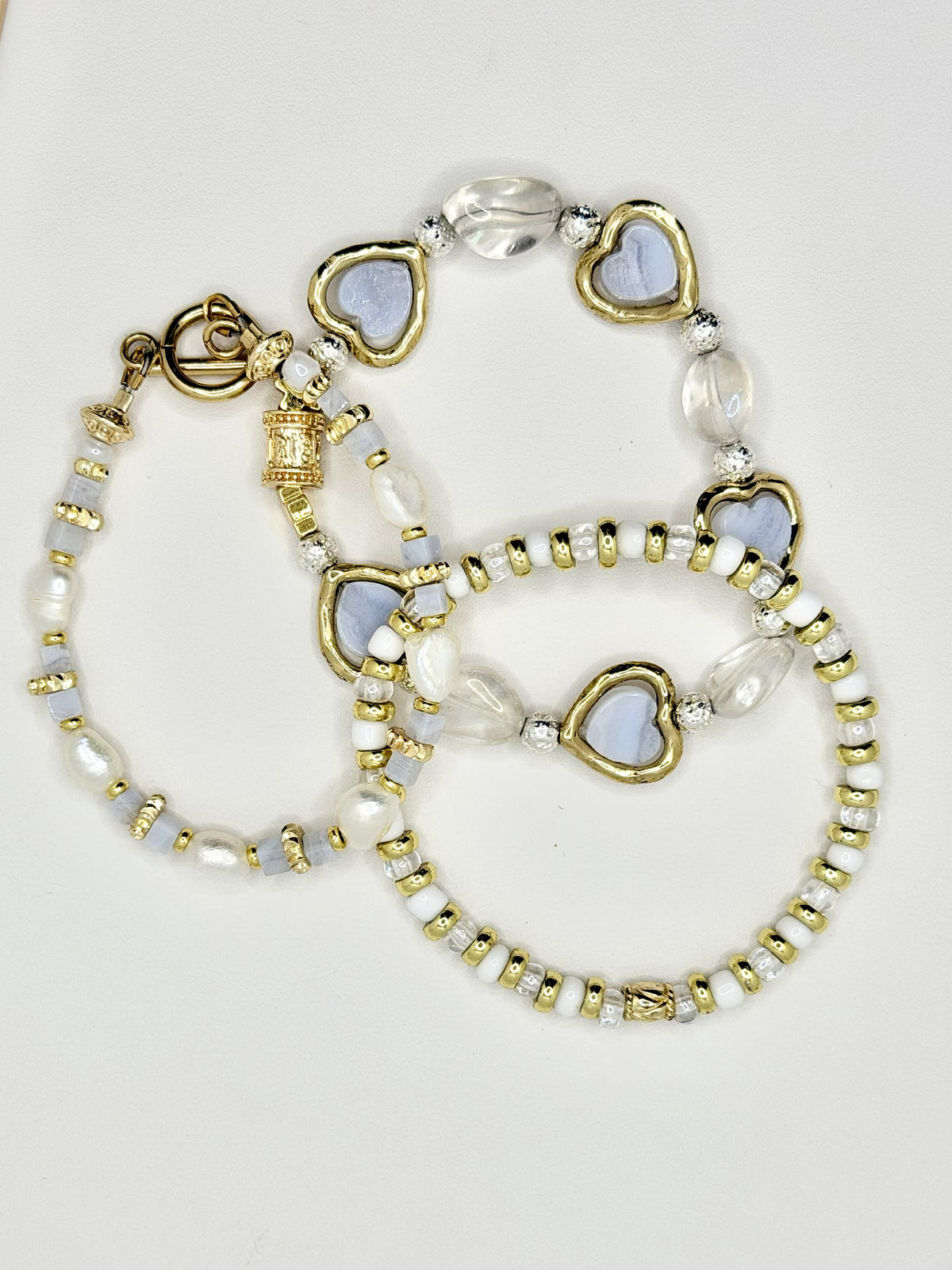 Moonlit Coast Bracelet Stack