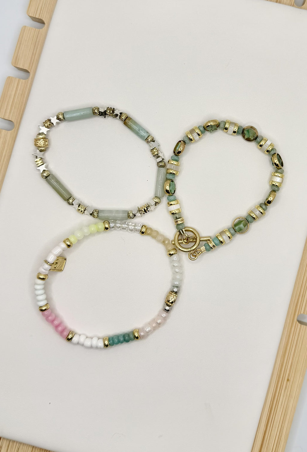 Coastal Meadow Bracelet Stack